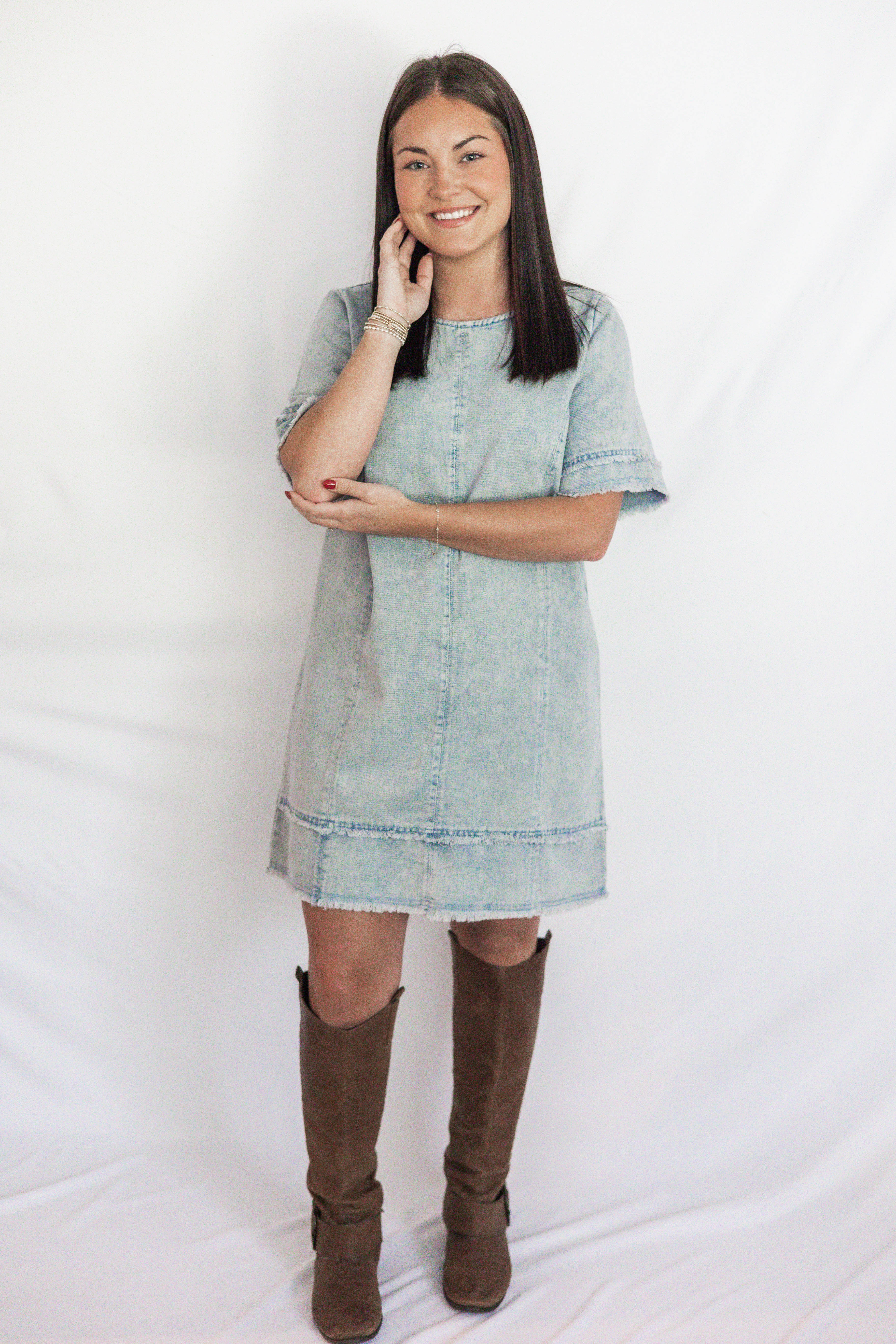 Ashley Denim Dress