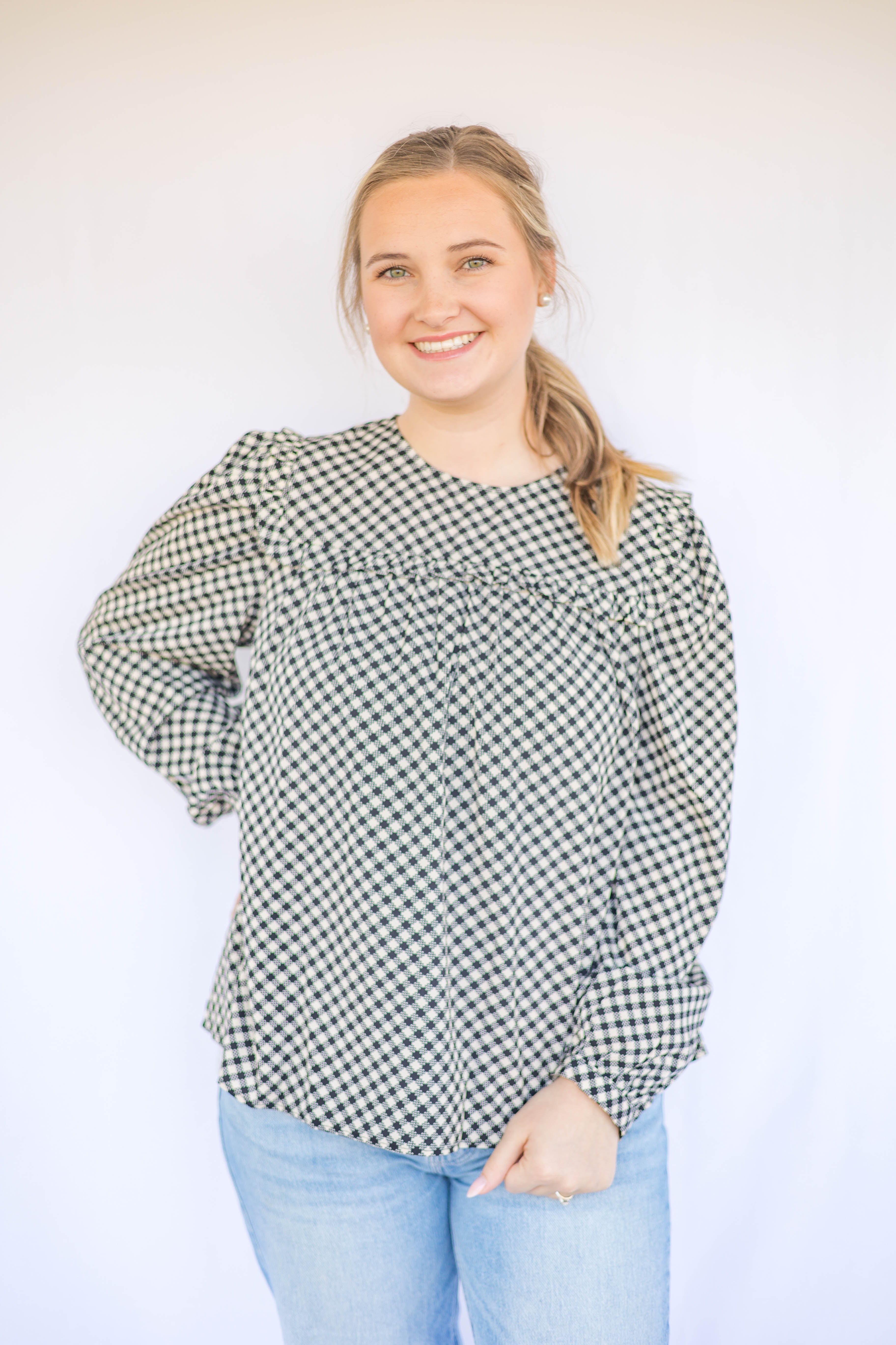 Blair Plaid Blouse