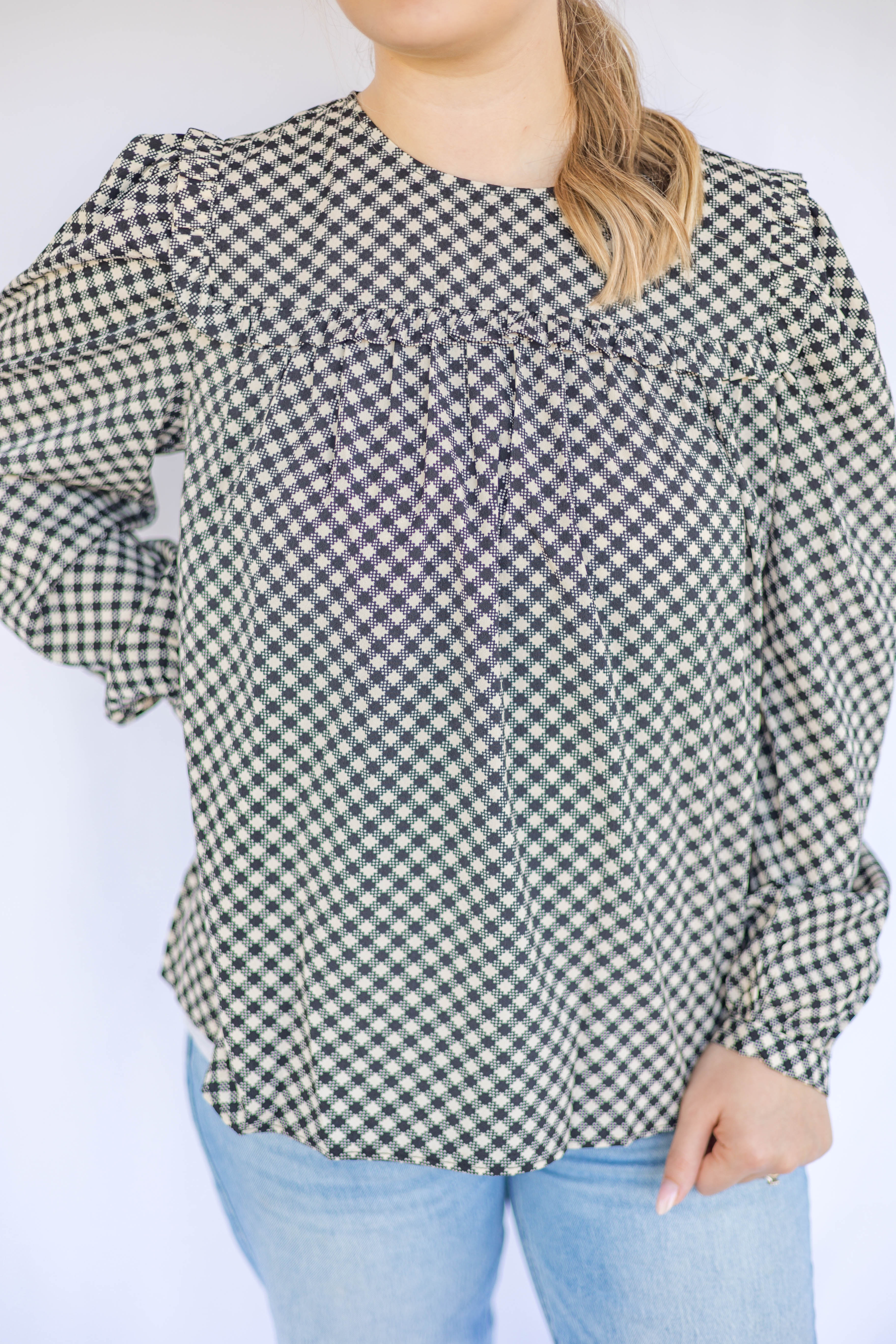 Blair Plaid Blouse