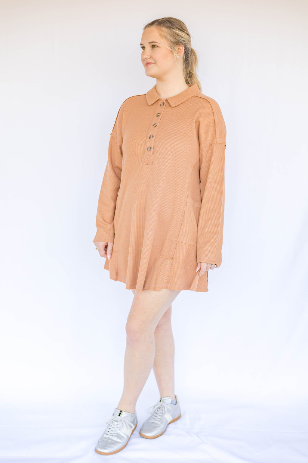 Henley Mini Dress
