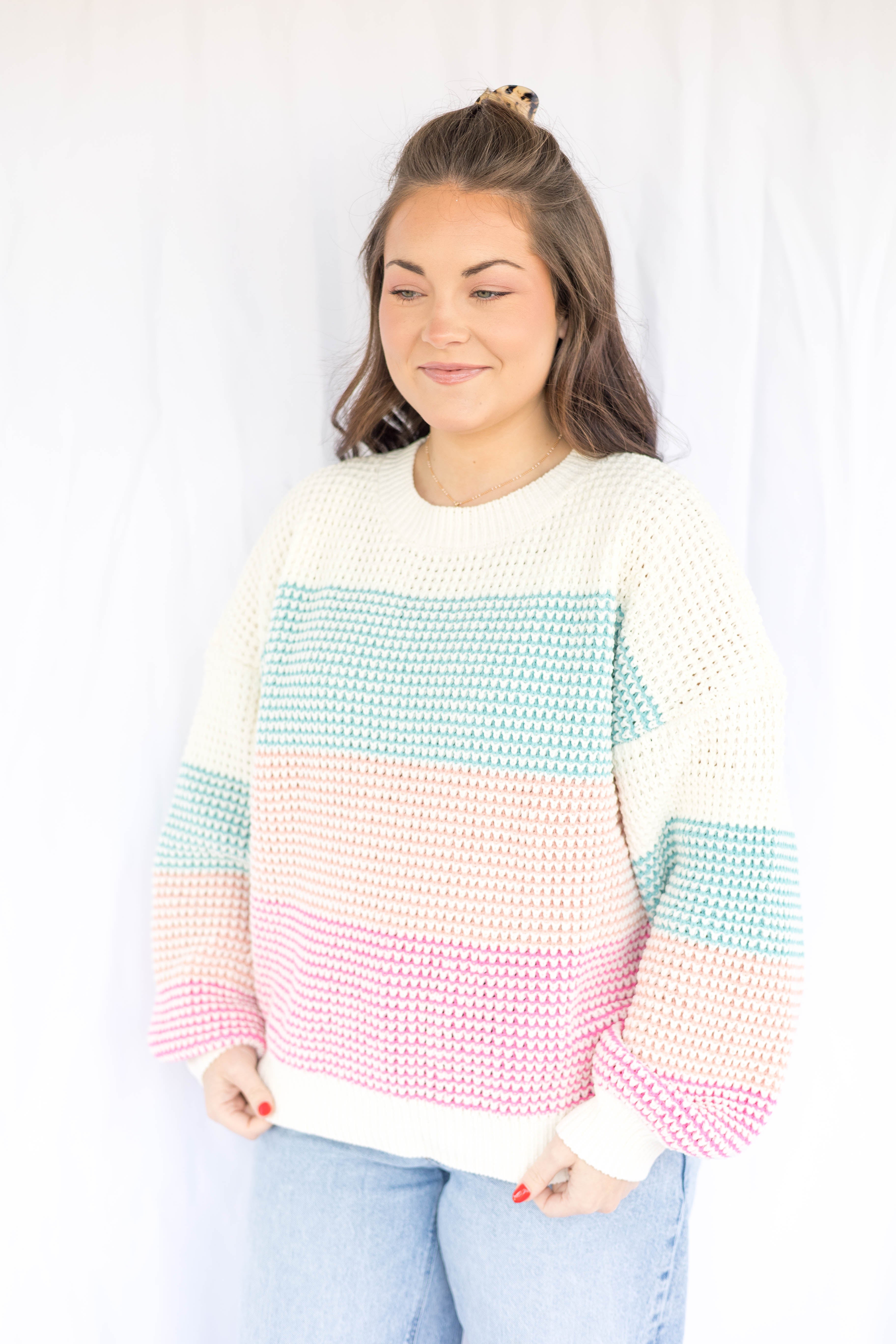 Heather Knit Sweater