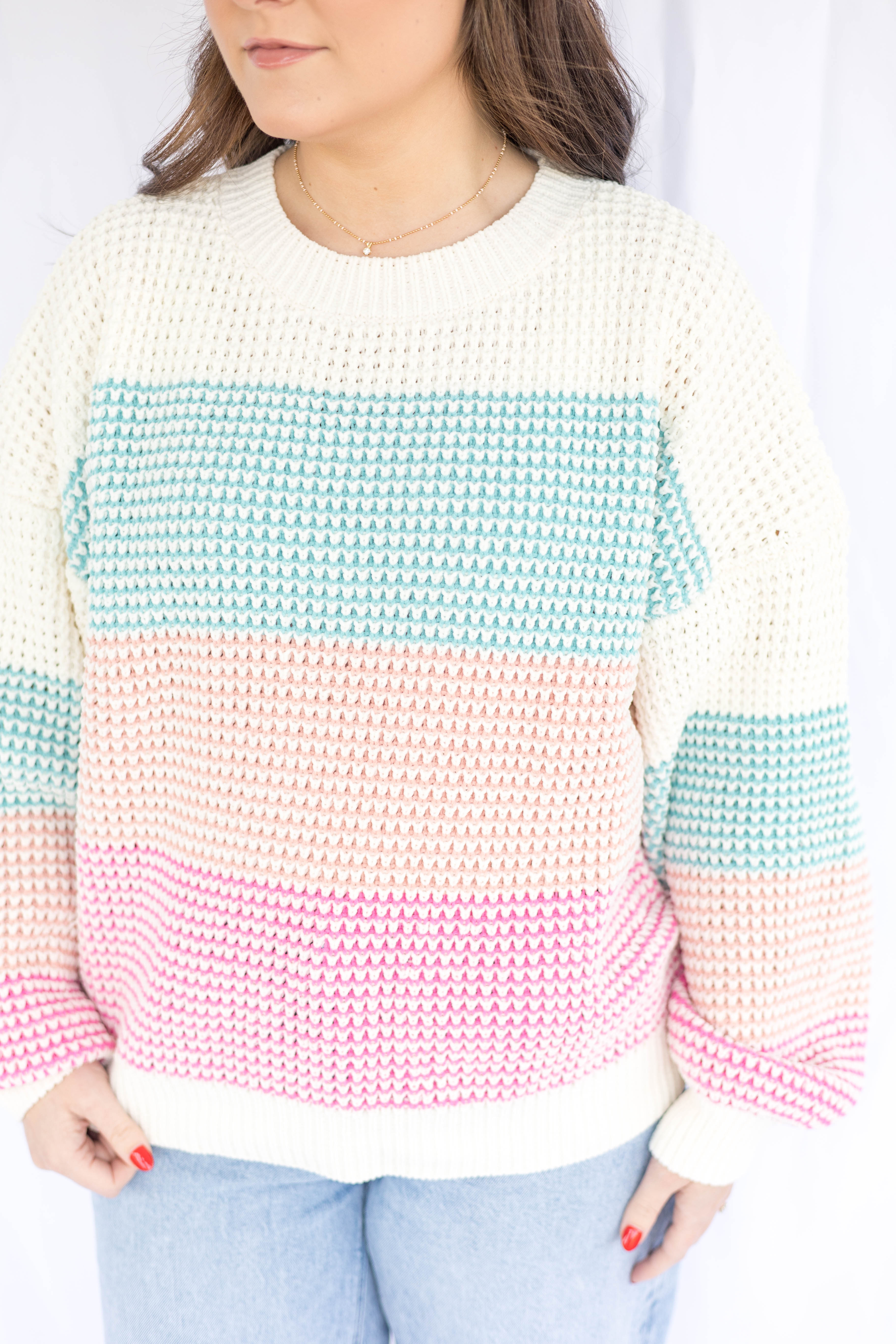 Heather Knit Sweater