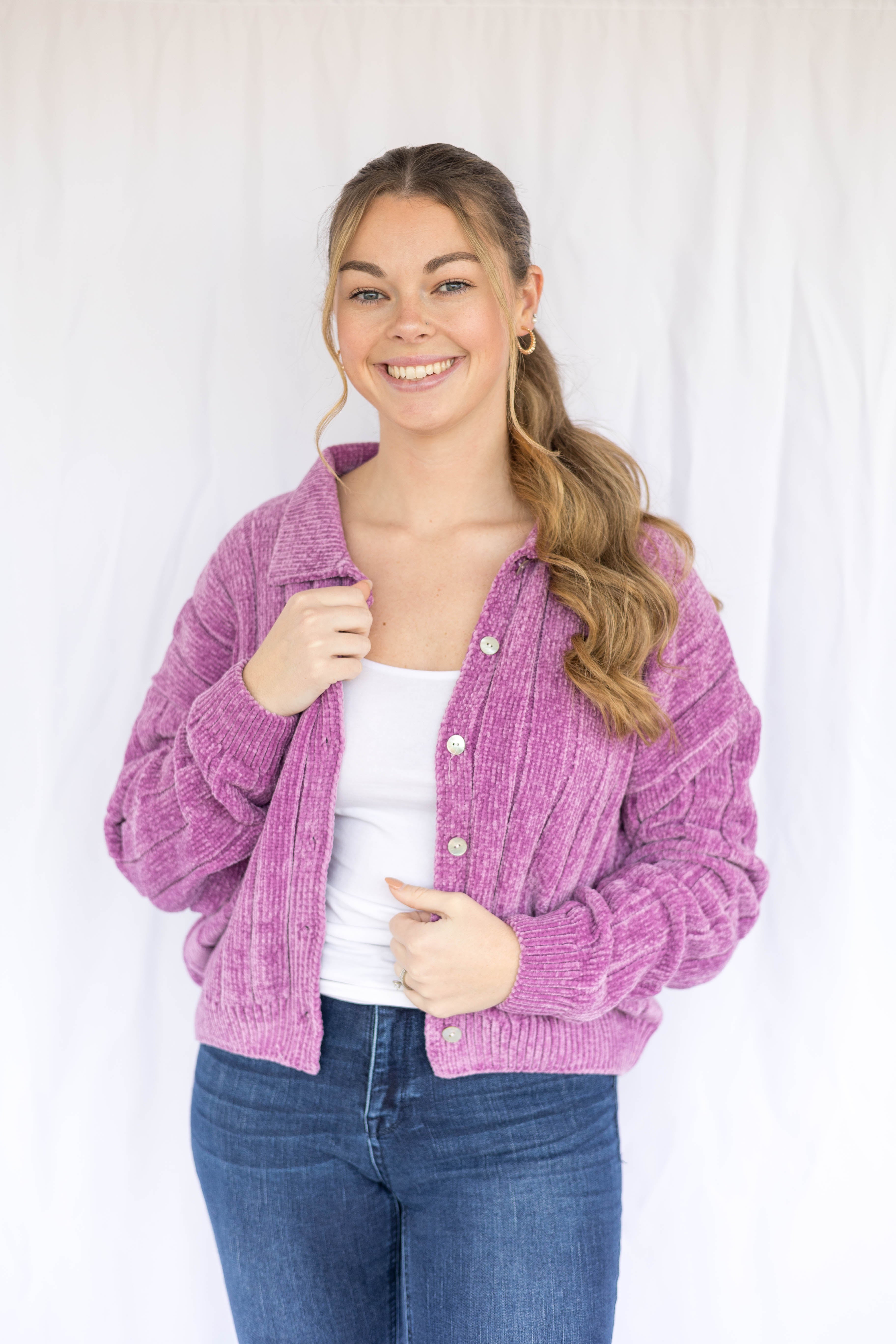 Miranda Button Sweater