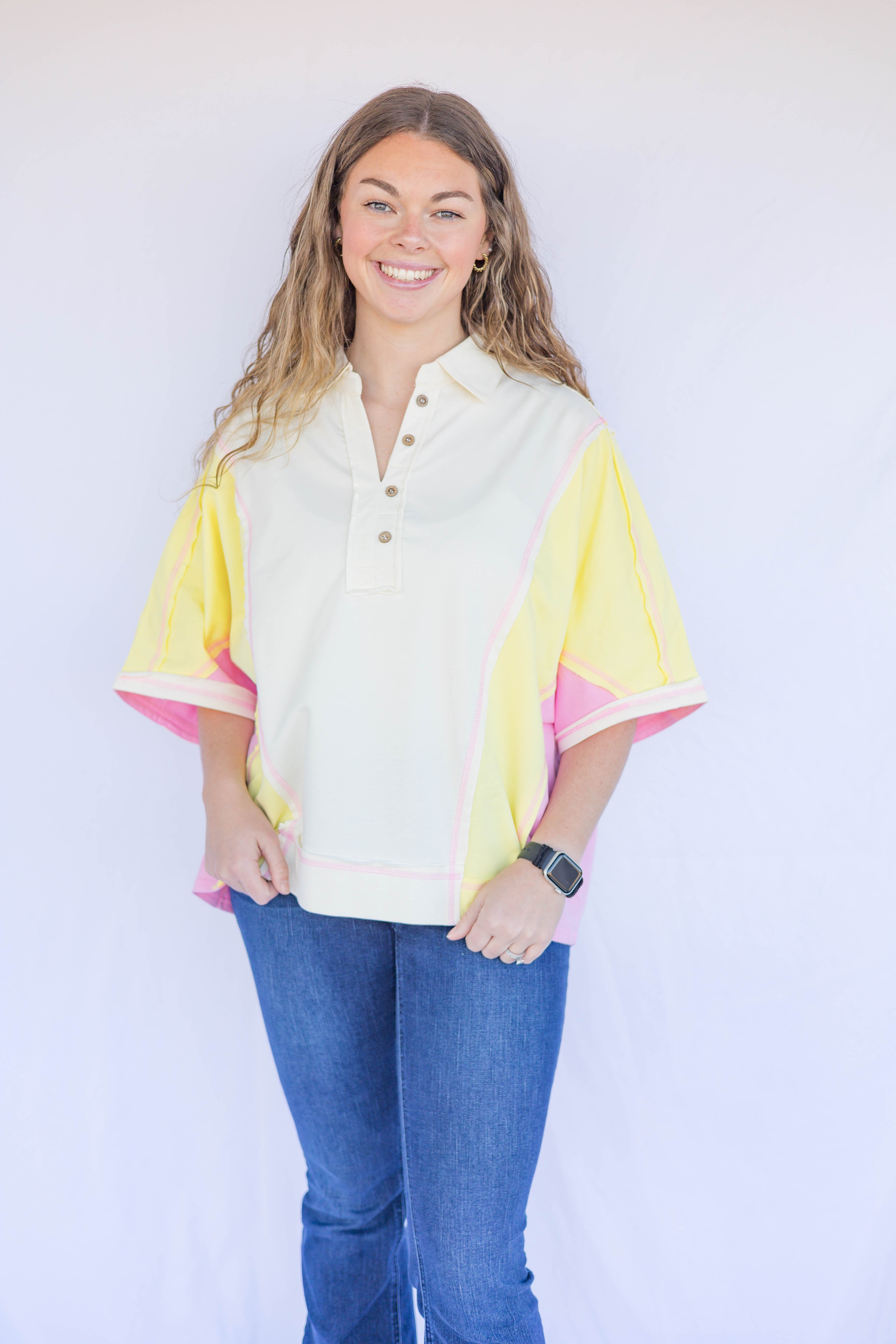 Cami Color Block Top