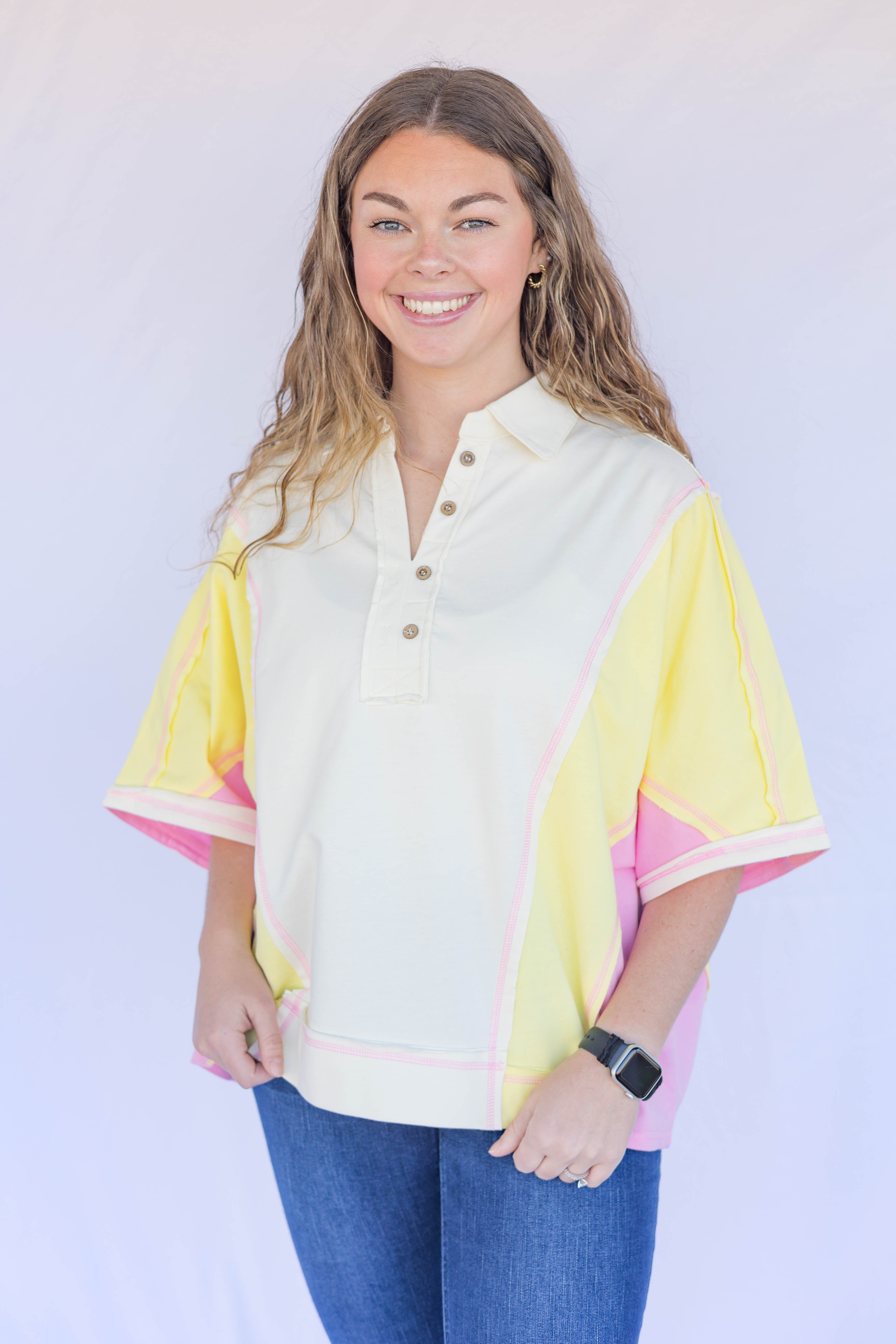 Cami Color Block Top