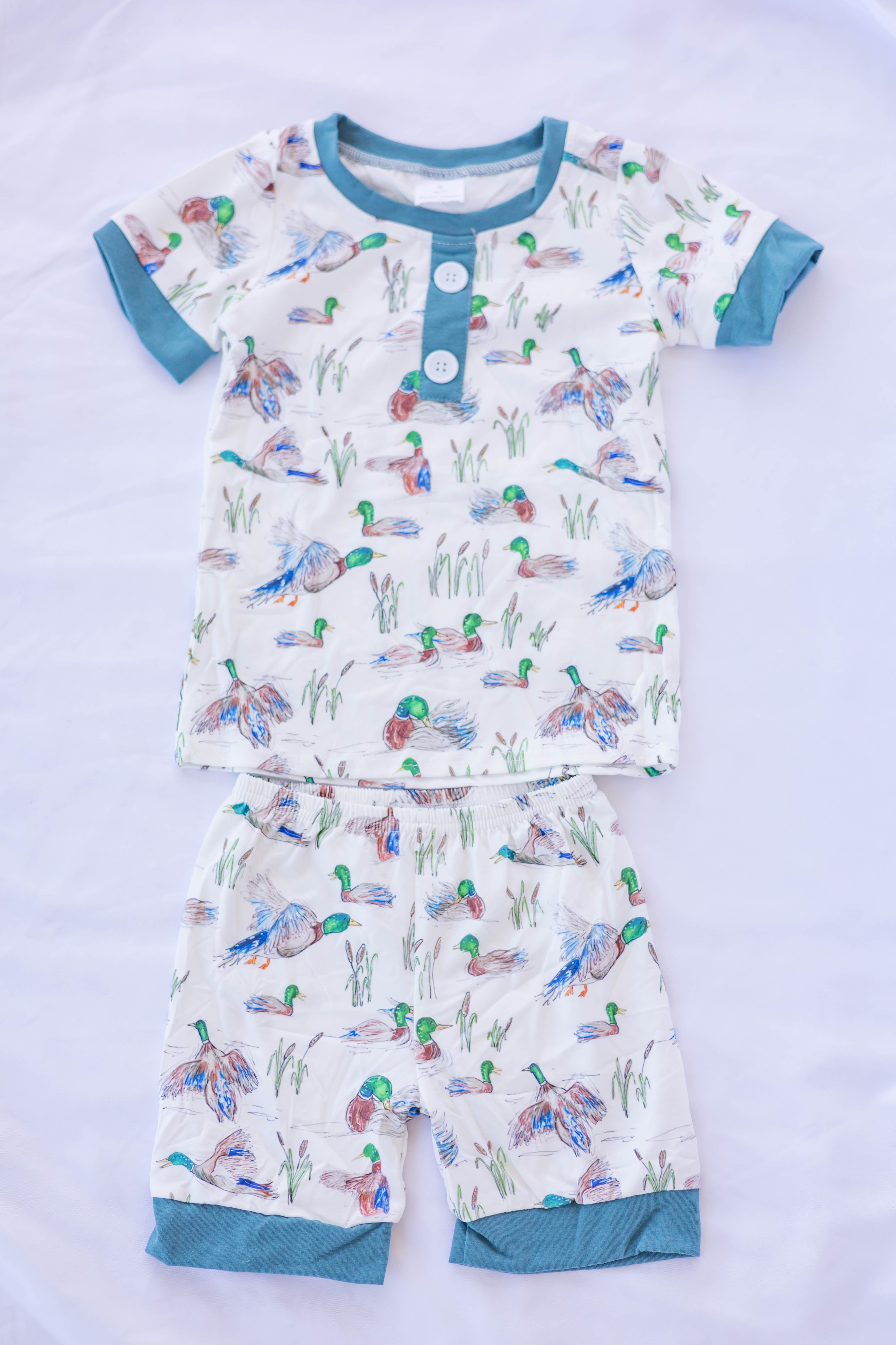 Everett Duck Pajama Set
