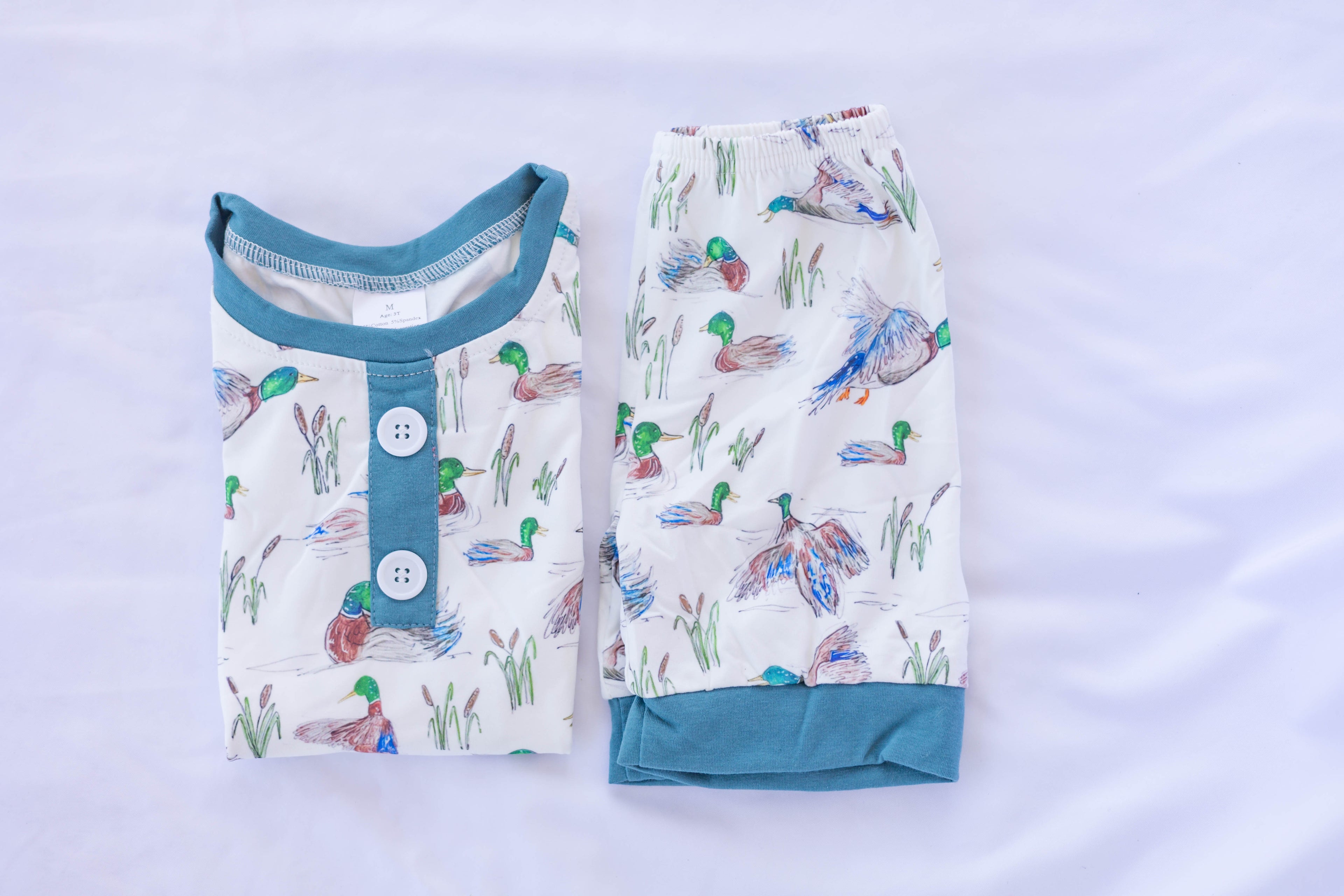 Everett Duck Pajama Set