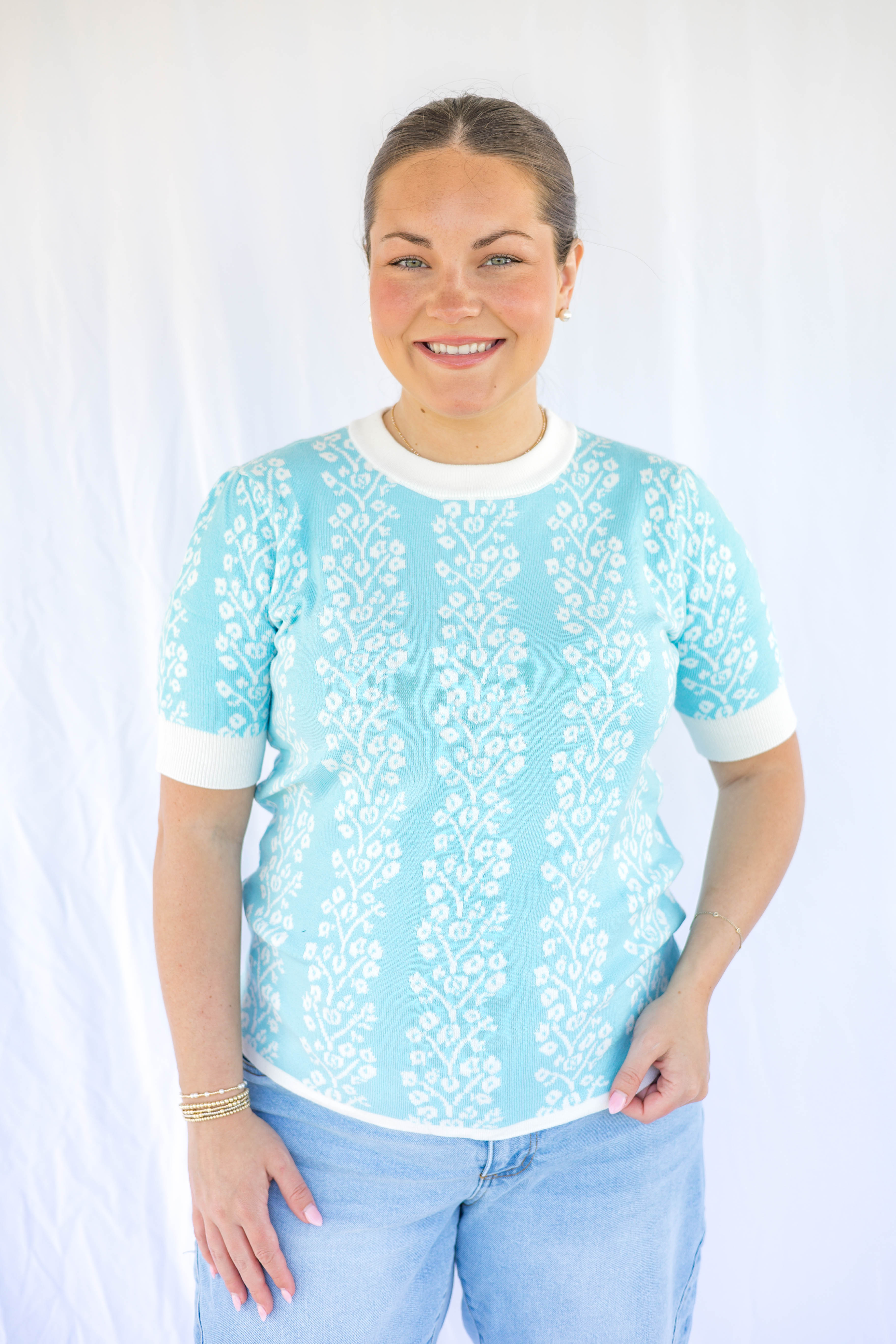 Kelsey Floral Sweater