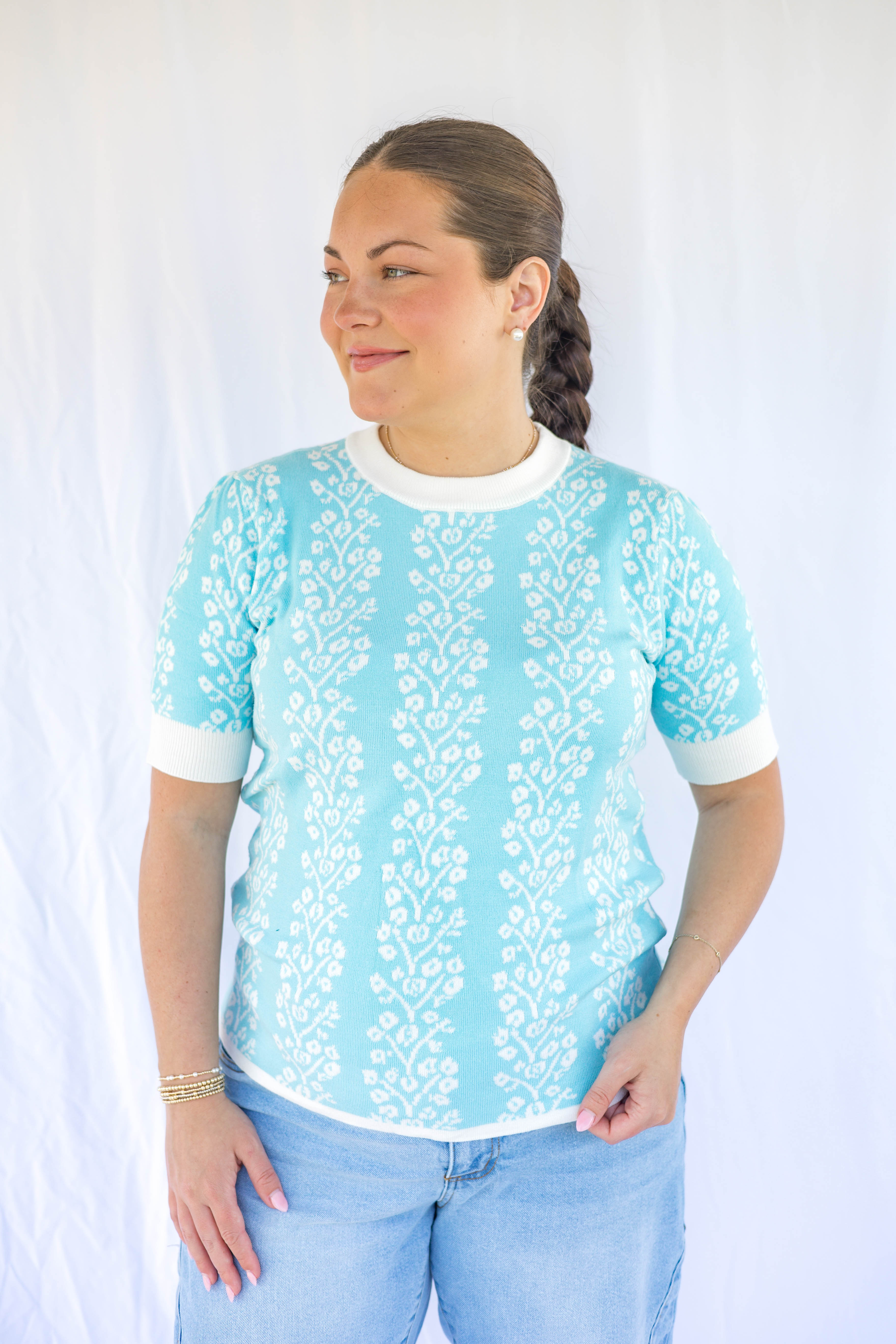 Kelsey Floral Sweater