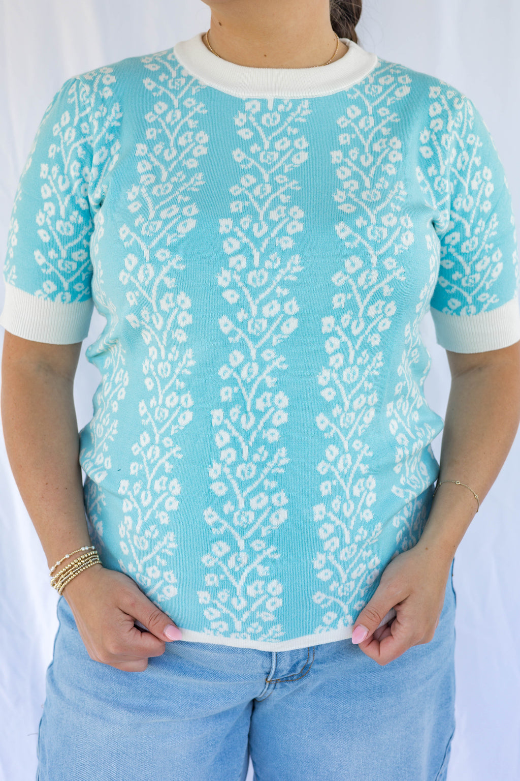 Kelsey Floral Sweater