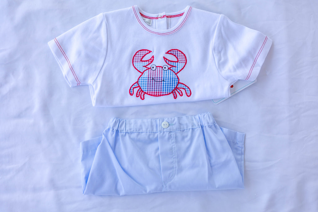 Hayden Crab Shirt & Shorts Set