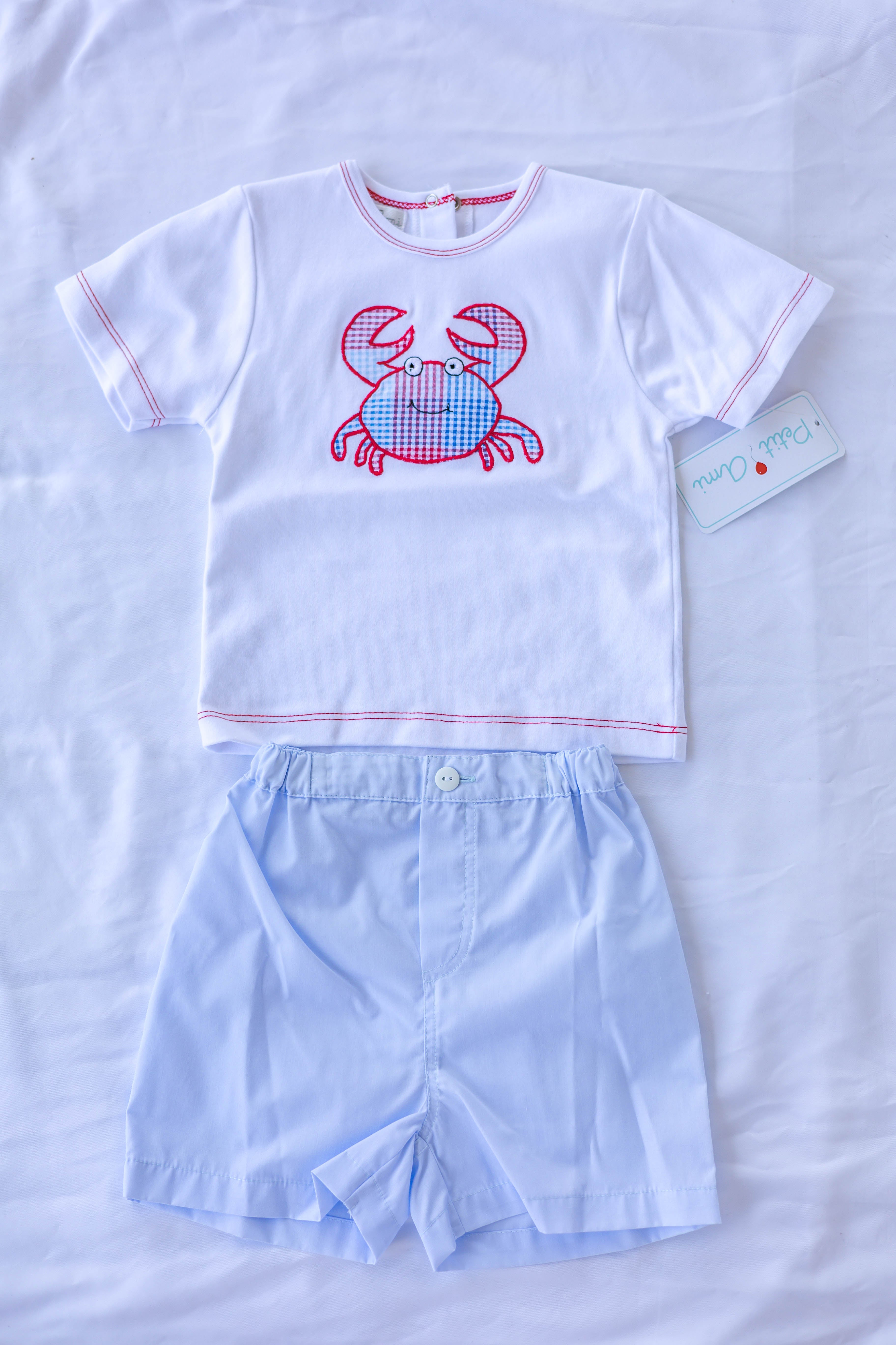 Hayden Crab Shirt & Shorts Set