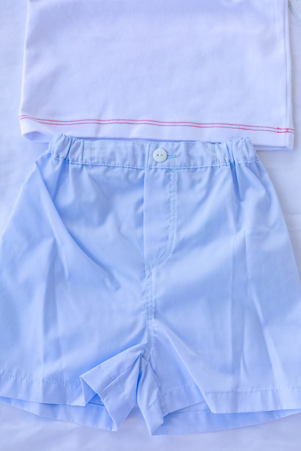 Hayden Crab Shirt & Shorts Set