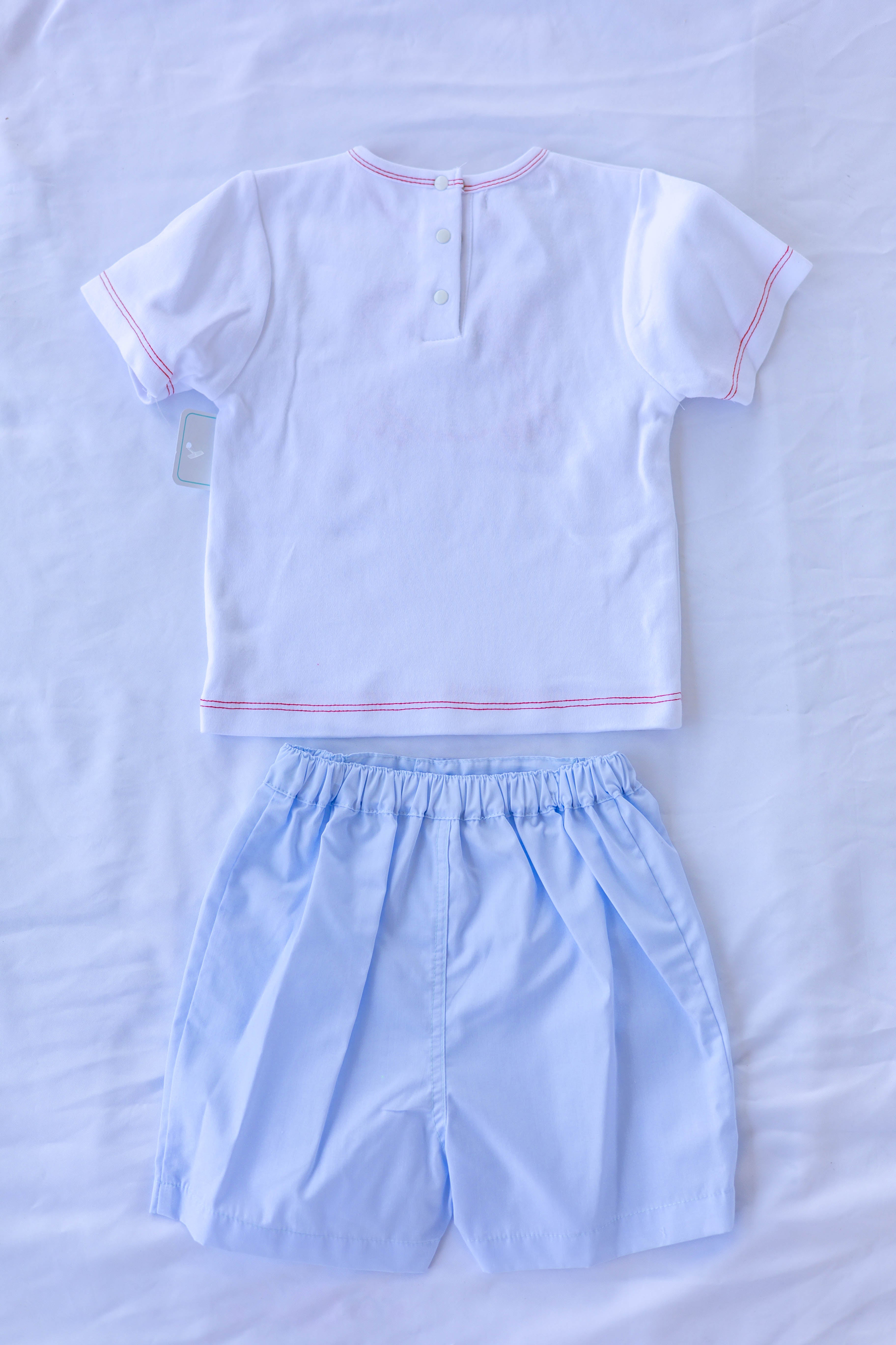 Hayden Crab Shirt & Shorts Set