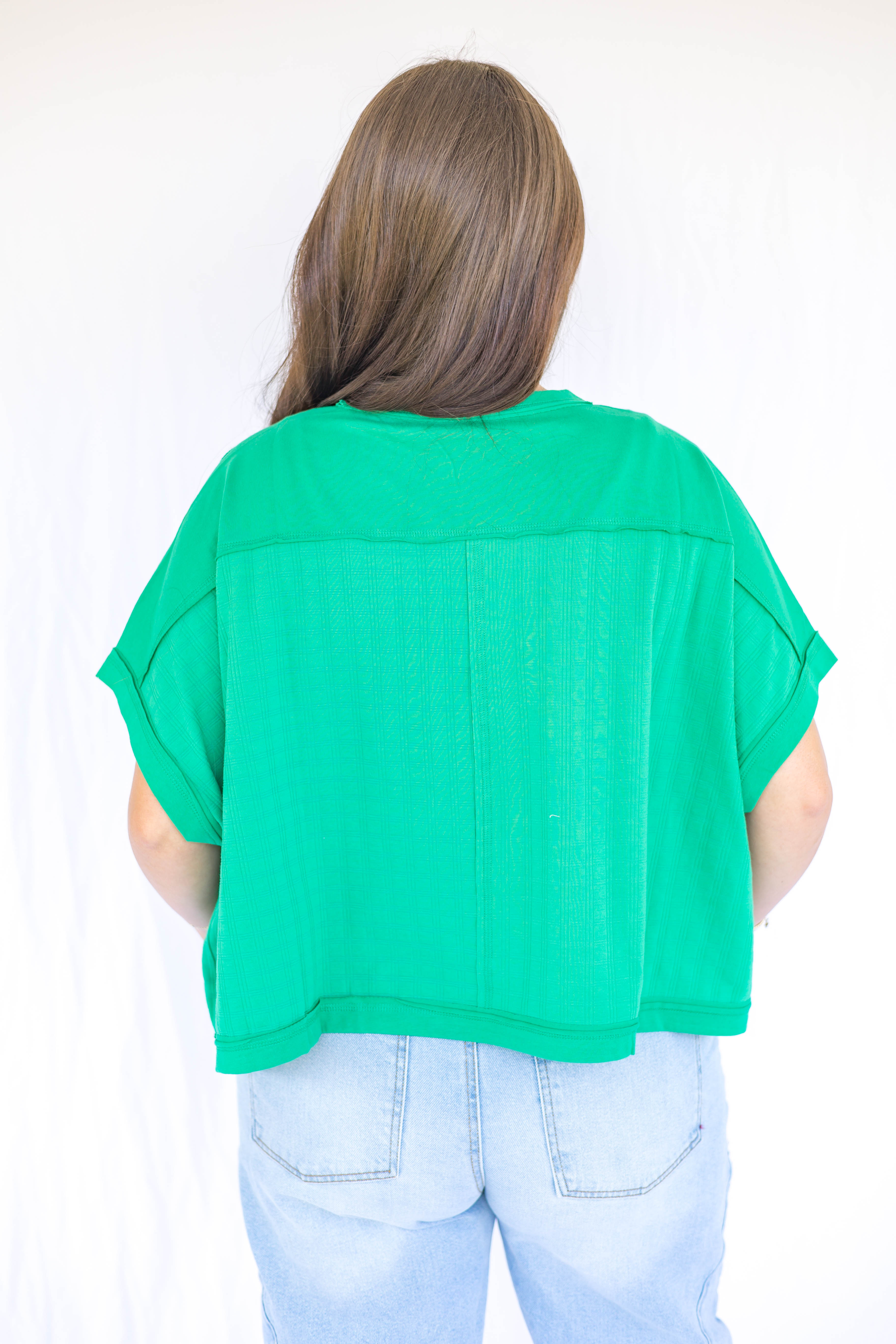 Daphne Textured Top