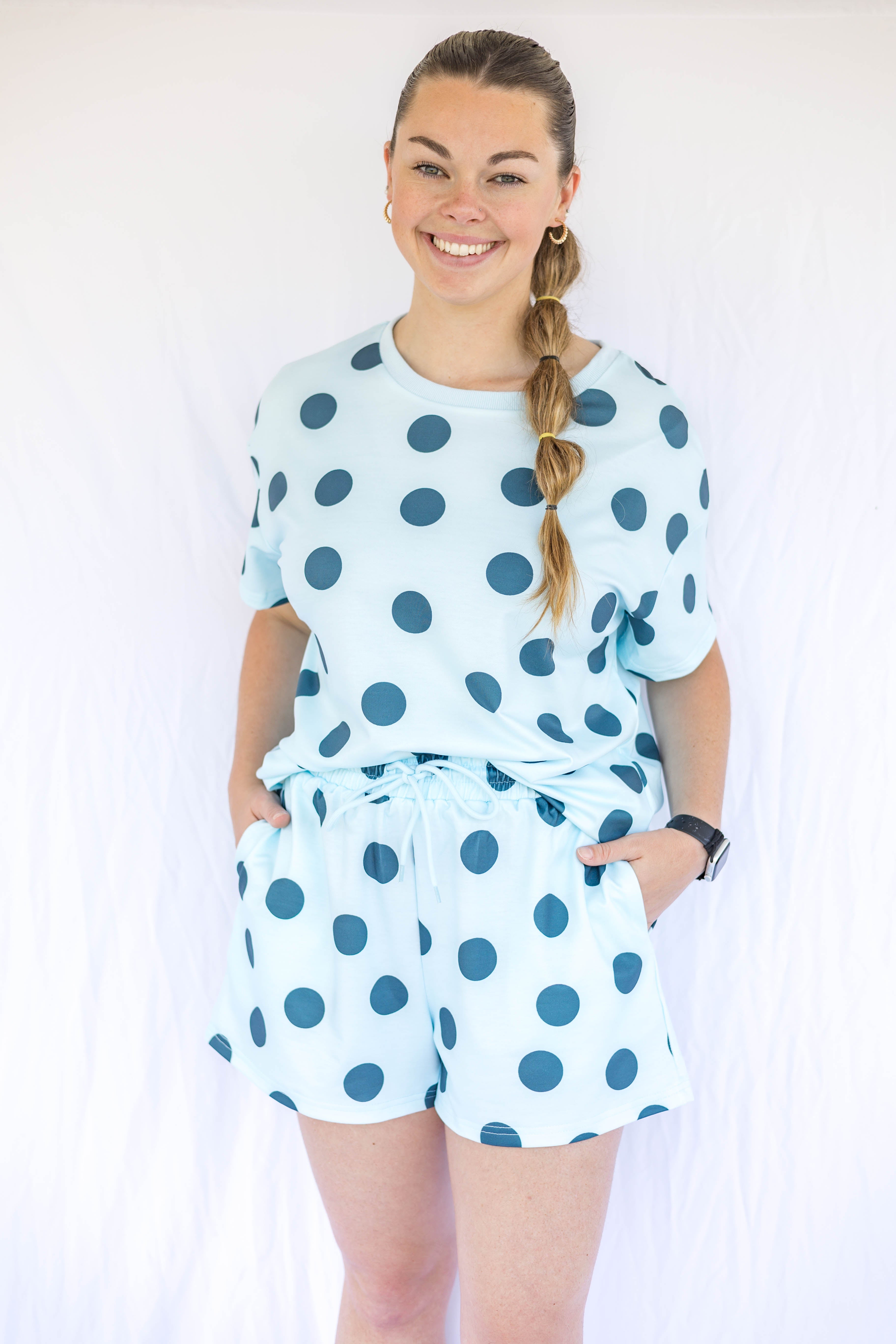 Finley Dot Top & Shorts Set