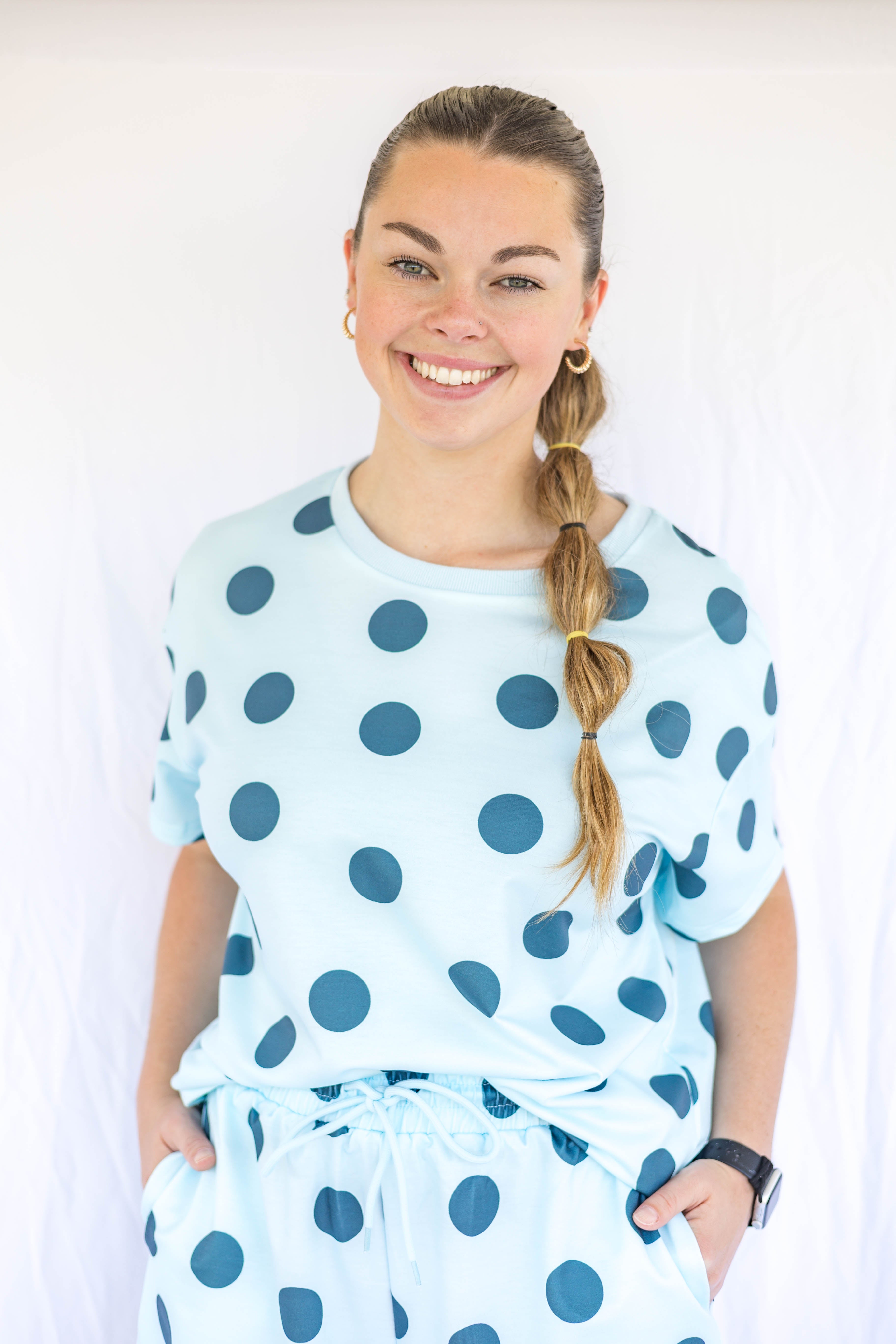 Finley Dot Top & Shorts Set