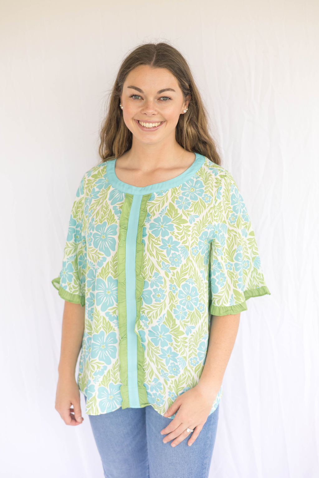 Sara Floral Blouse