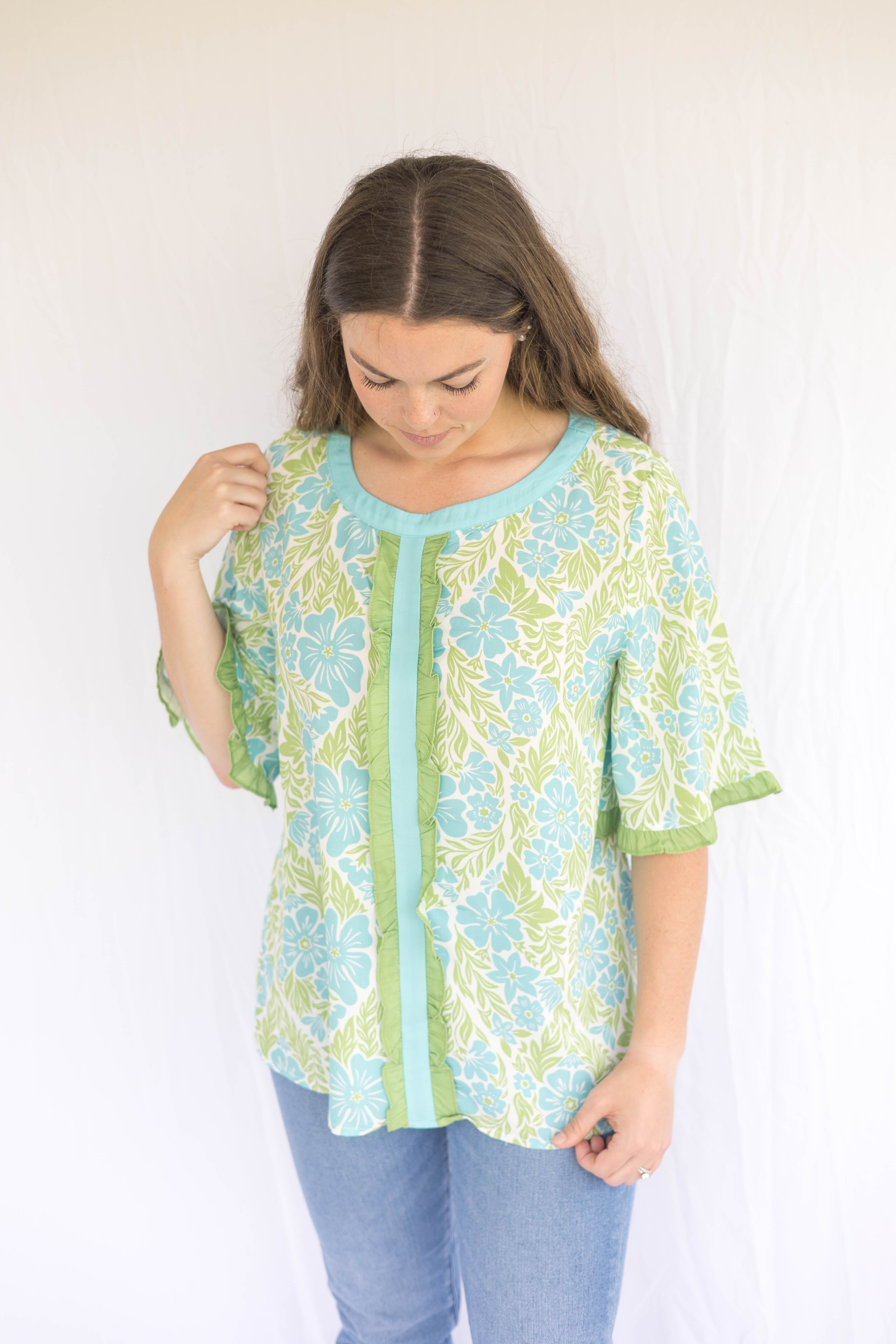 Sara Floral Blouse