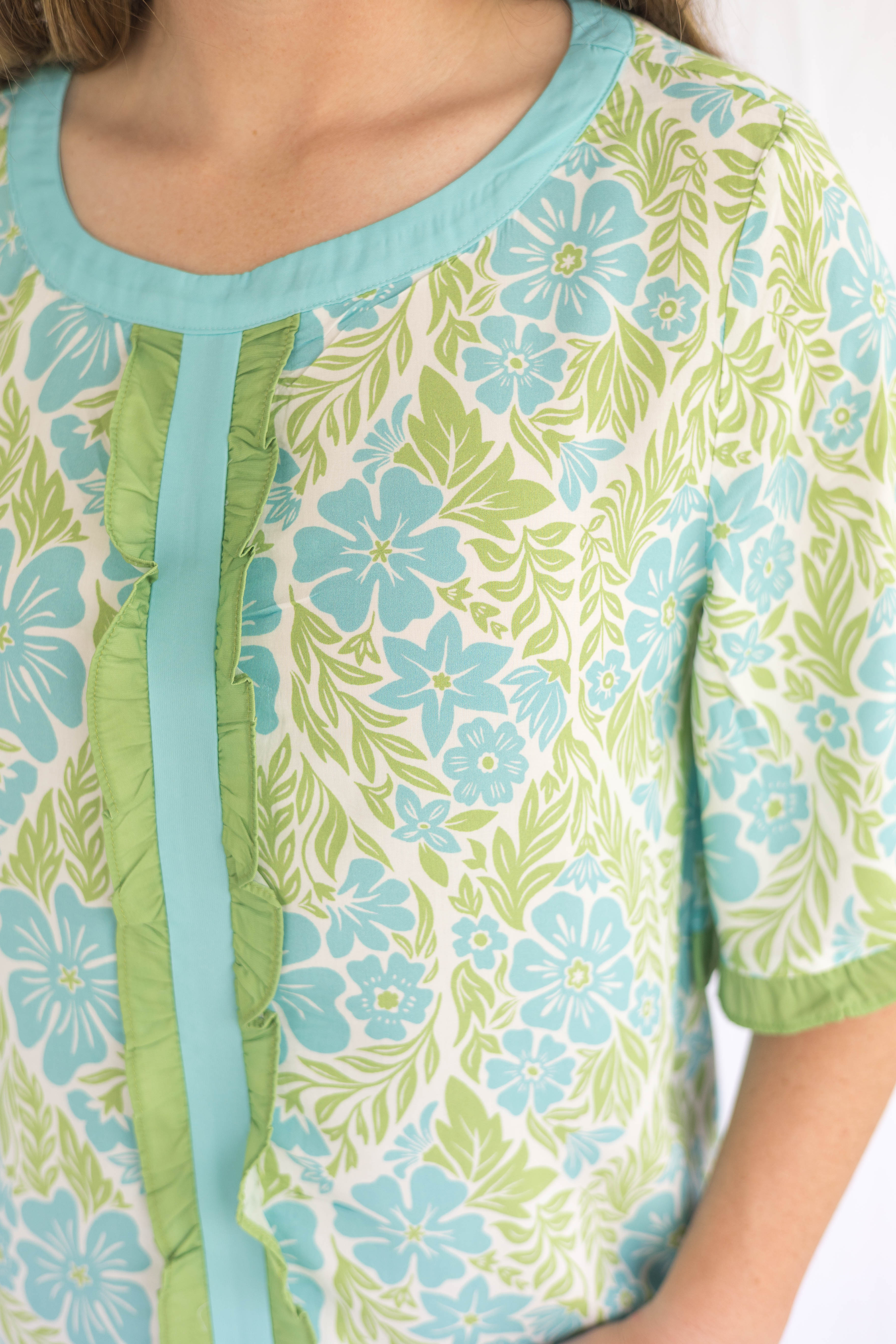 Sara Floral Blouse