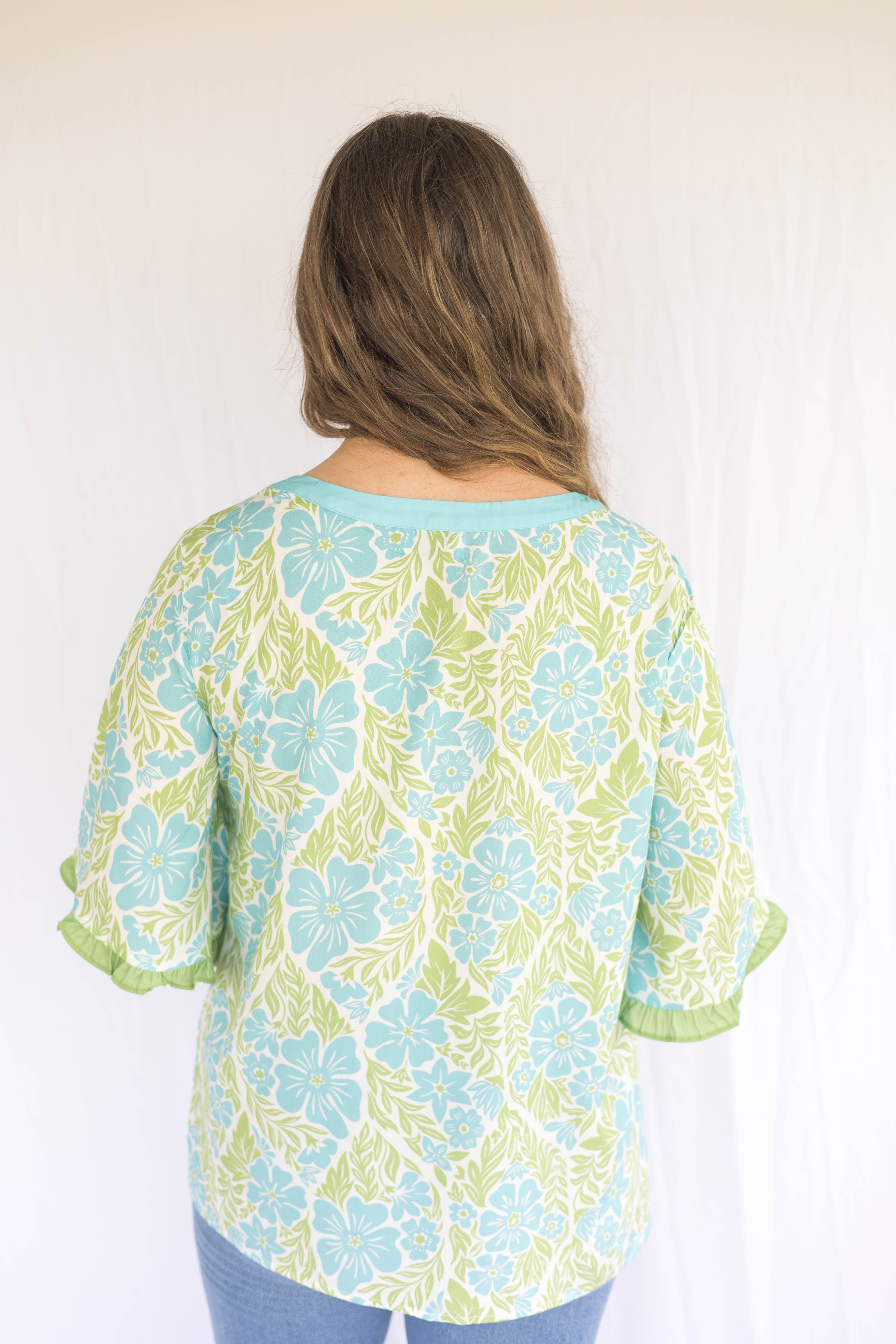 Sara Floral Blouse