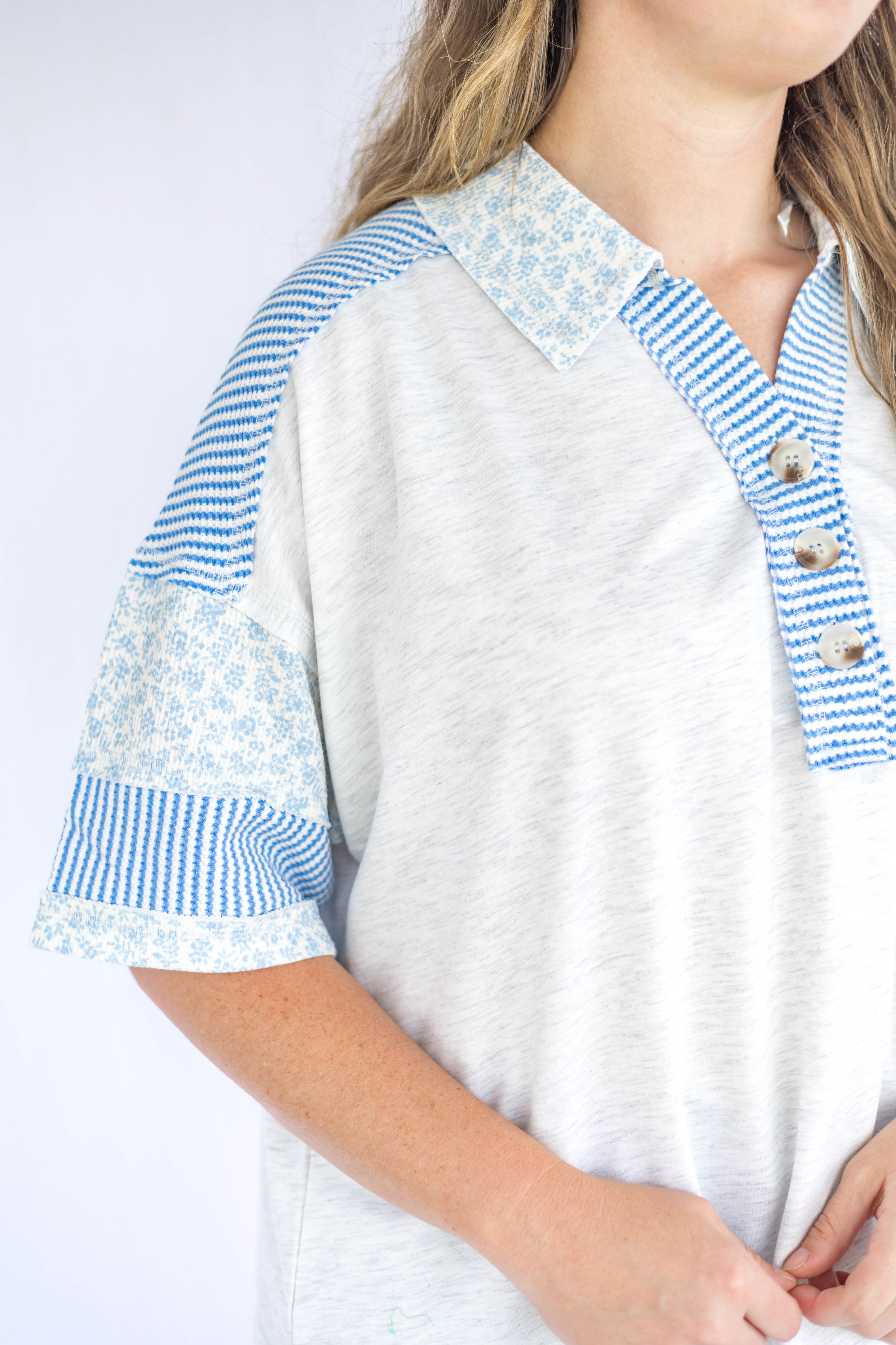Faith Collared Top