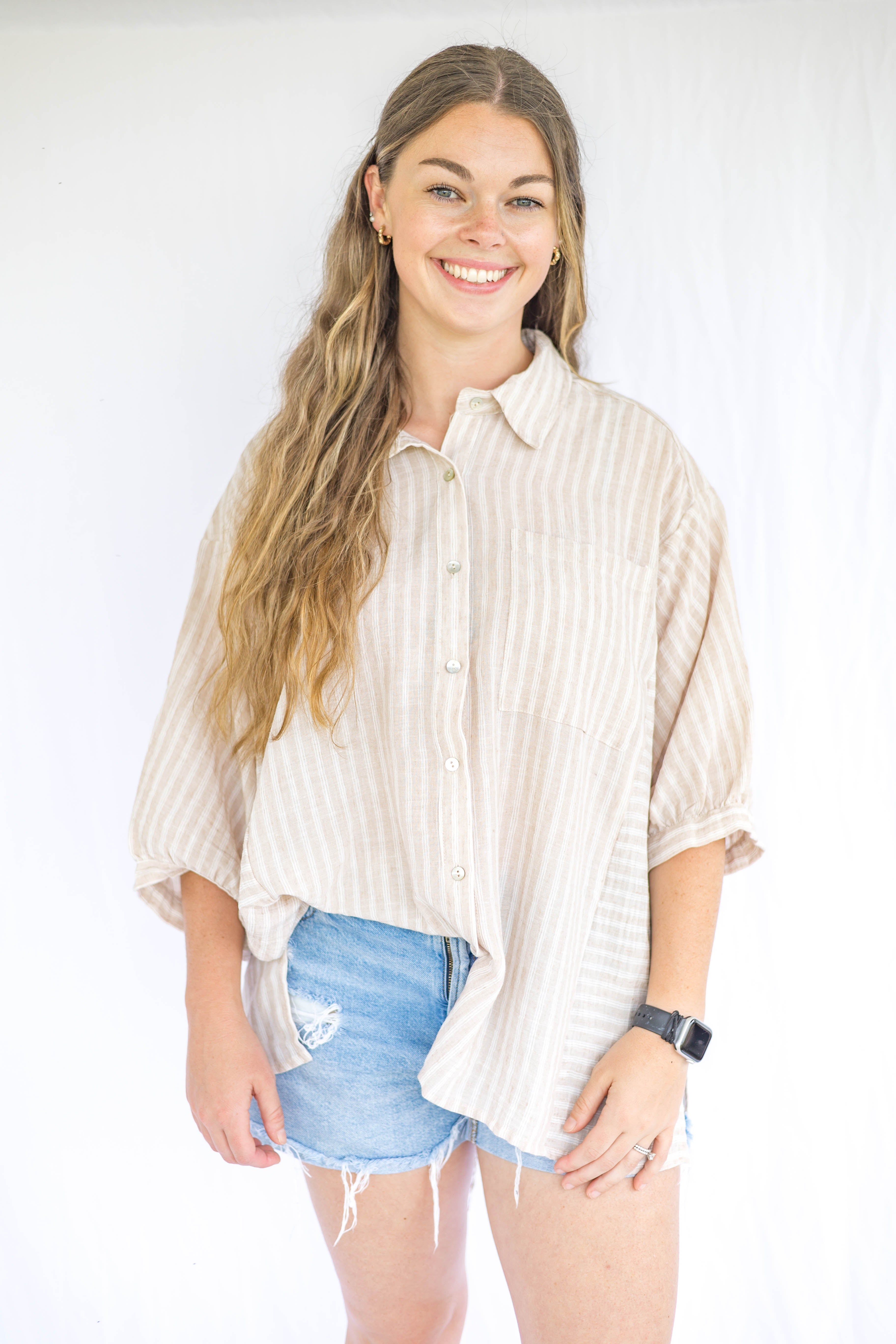 Tate Striped Top