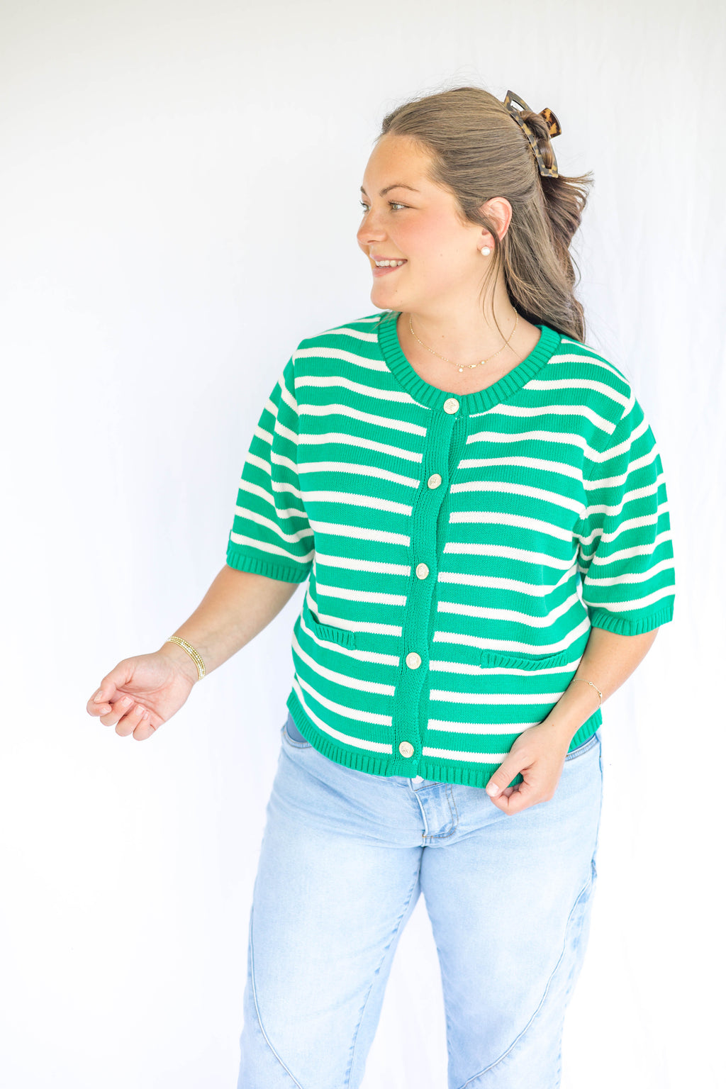 Zaylee Button Down Cardigan