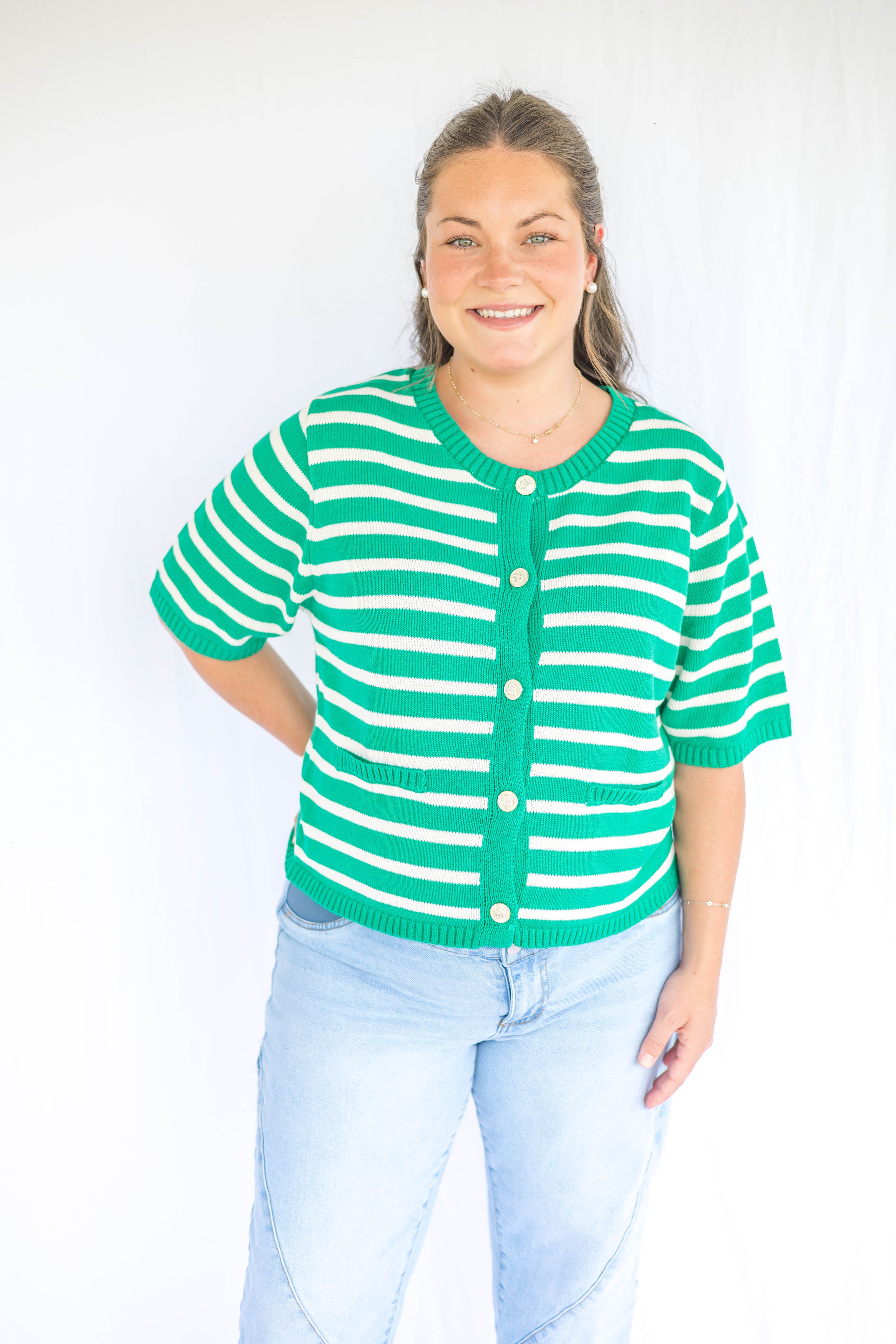 Zaylee Button Down Cardigan