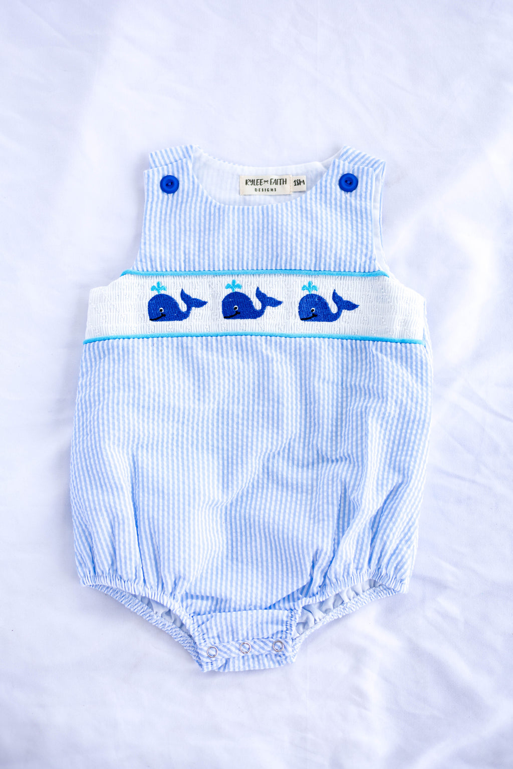 Johnny Whale Romper