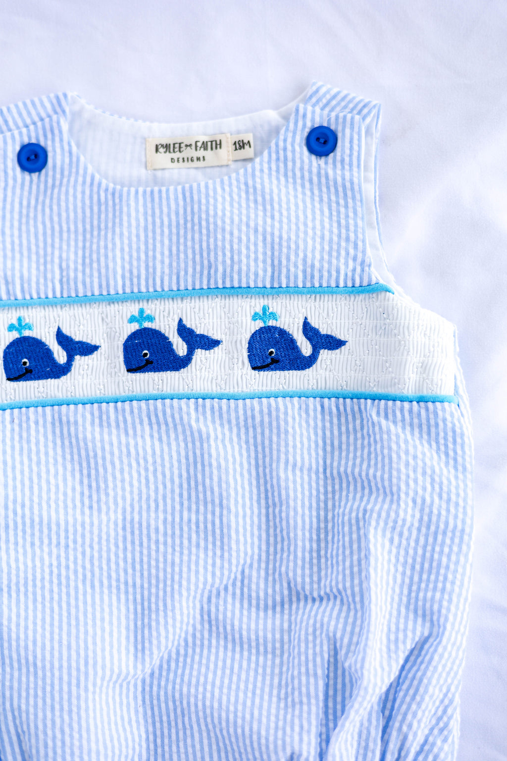 Johnny Whale Romper