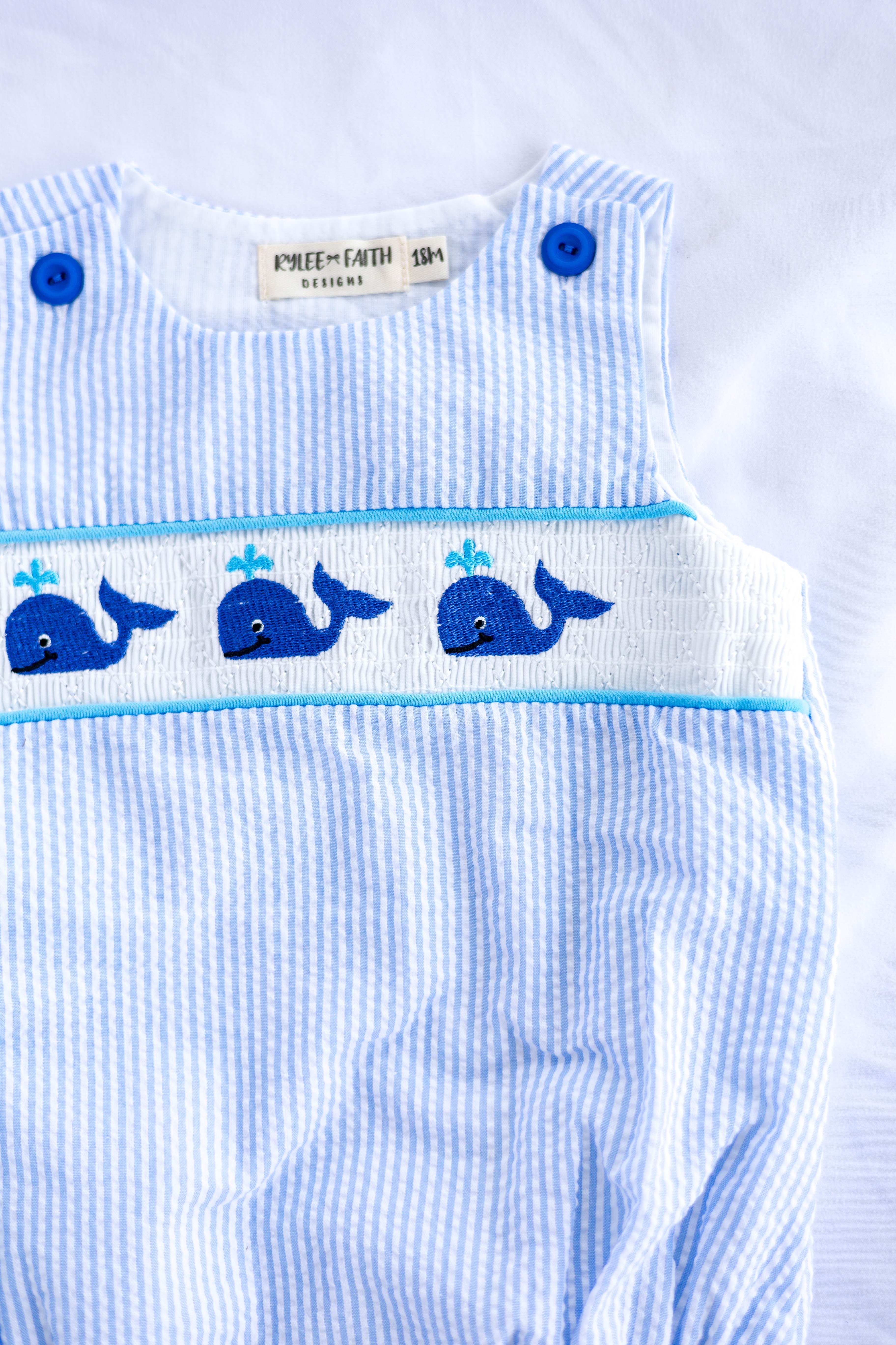 Johnny Whale Romper