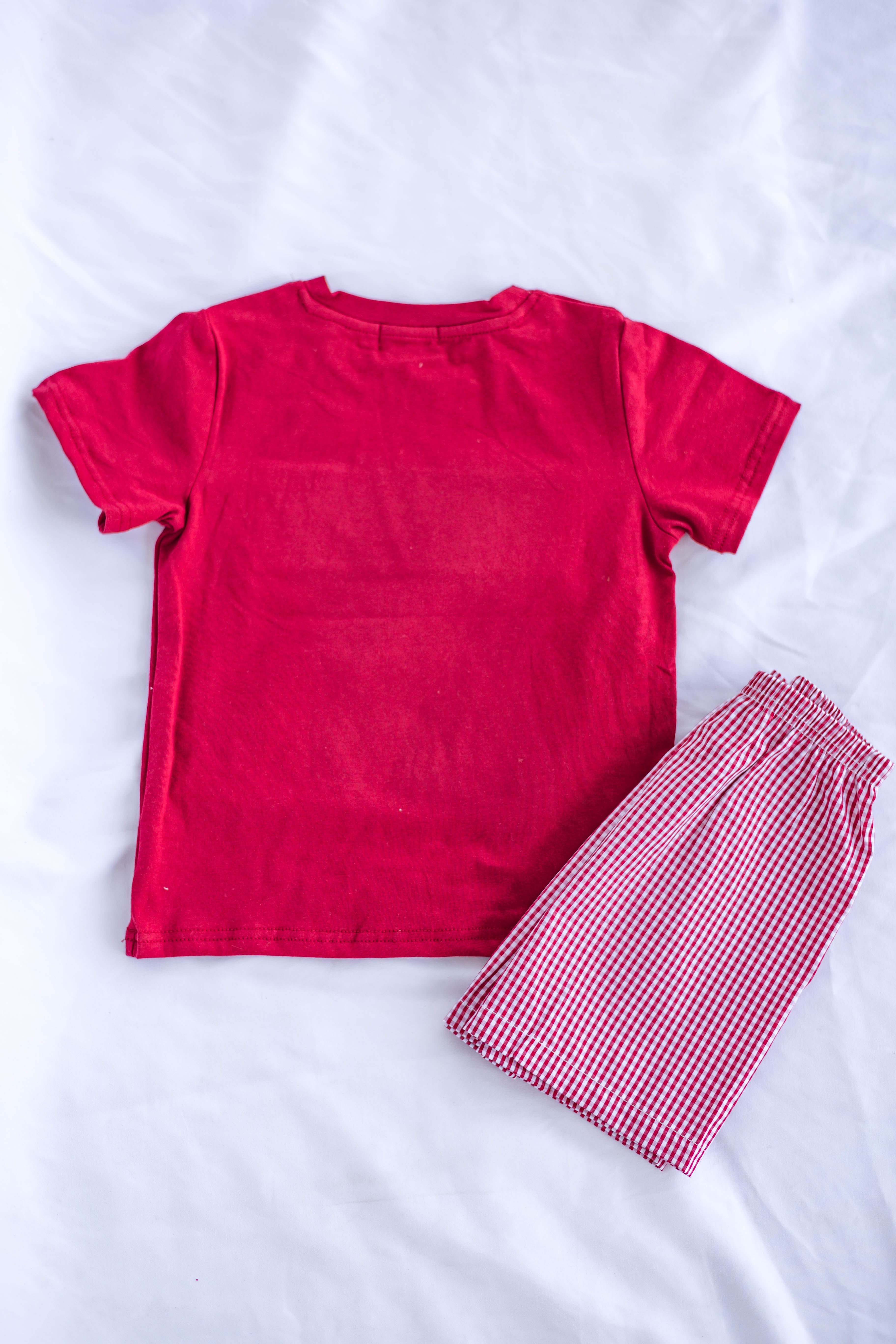 Liam Baseball Shirt & Shorts Set
