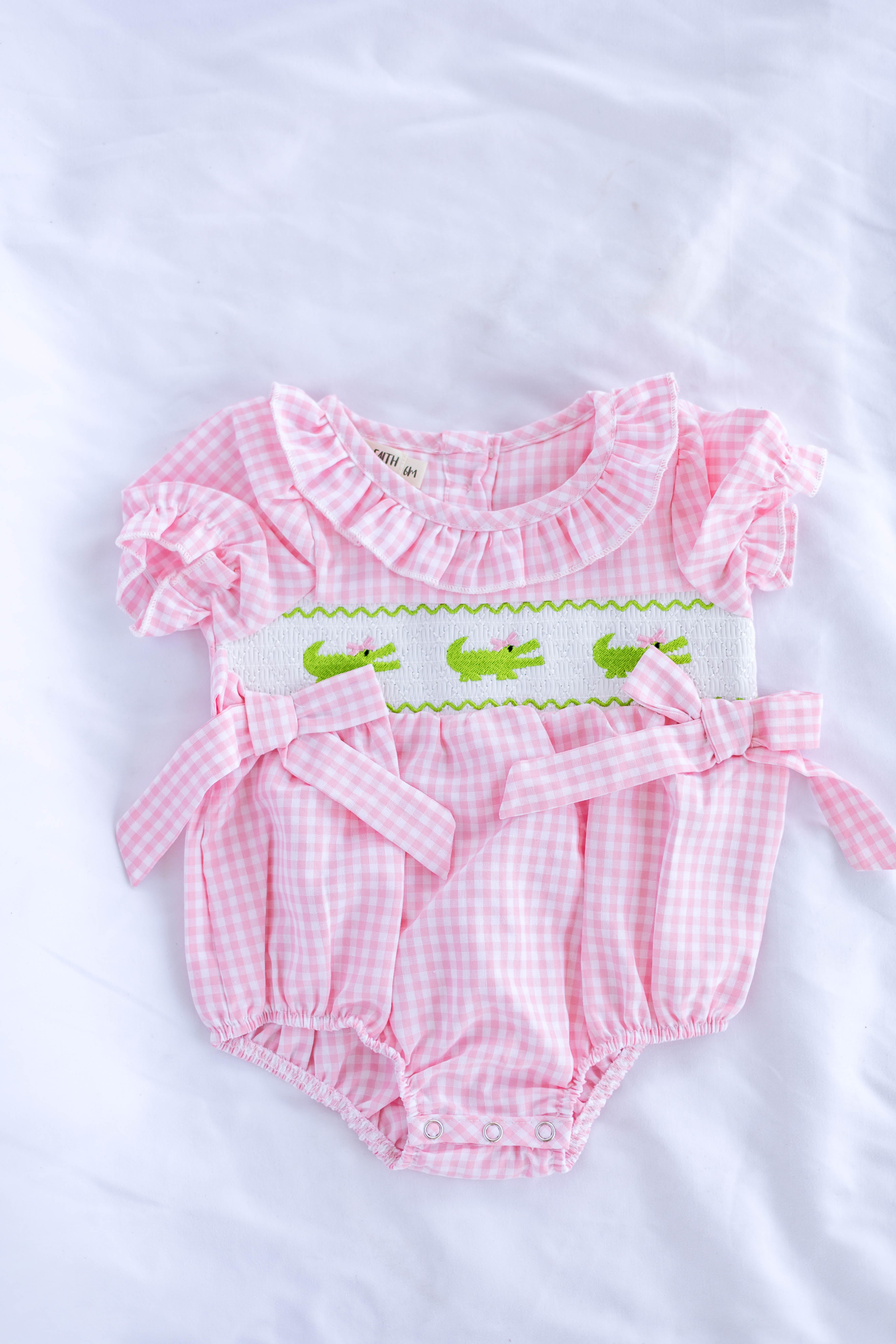 Teagan Crocodile Romper