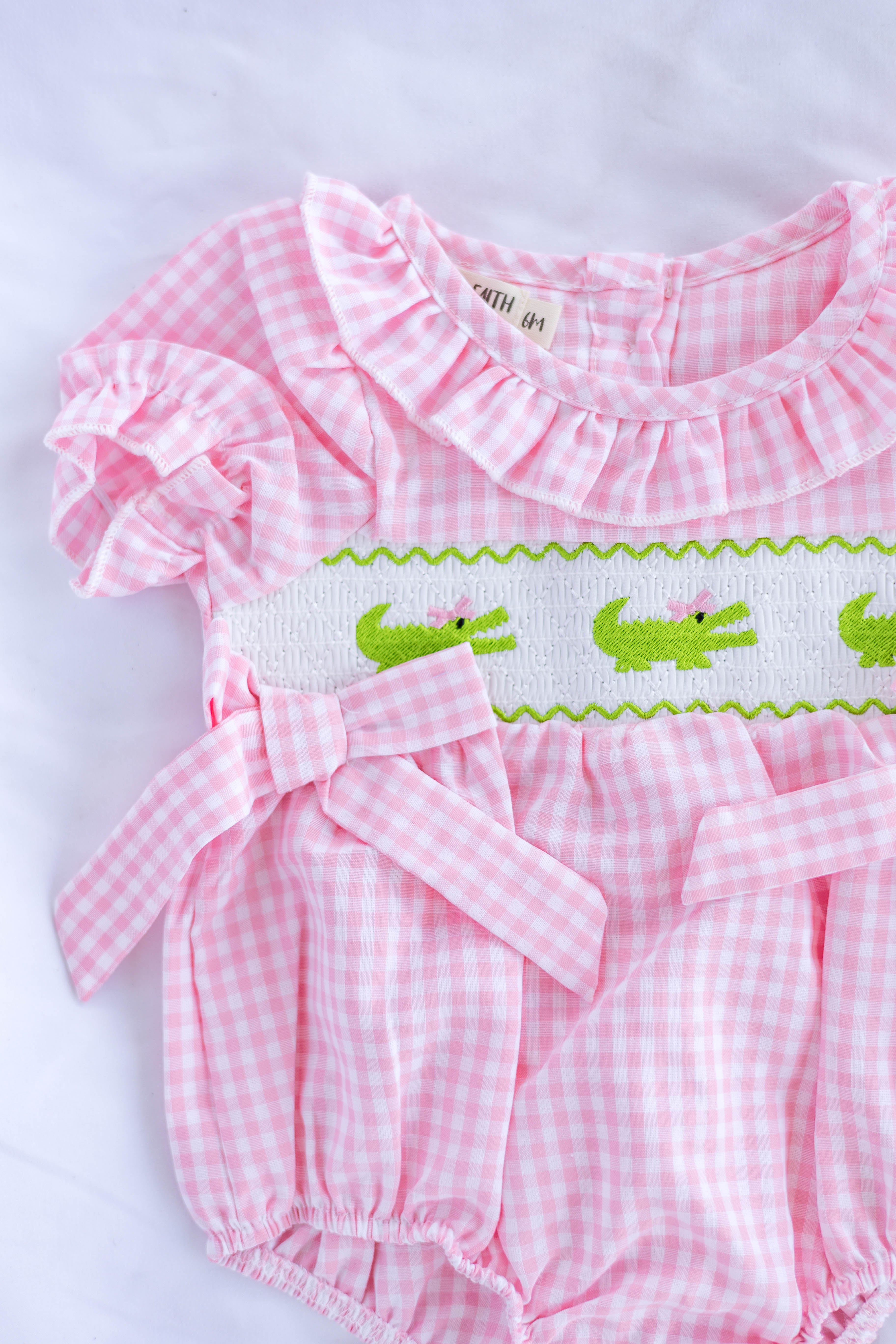 Teagan Crocodile Romper