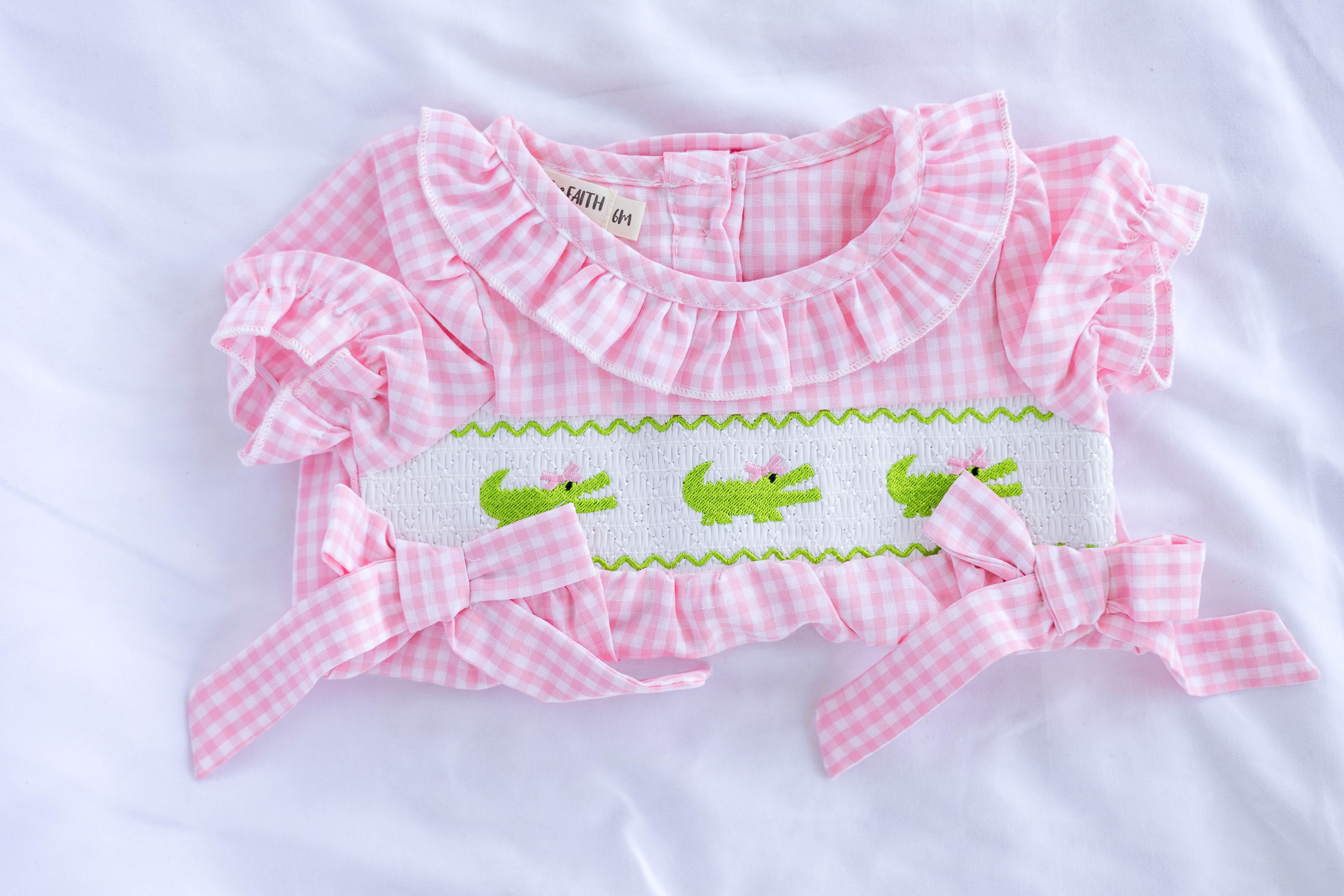 Teagan Crocodile Romper