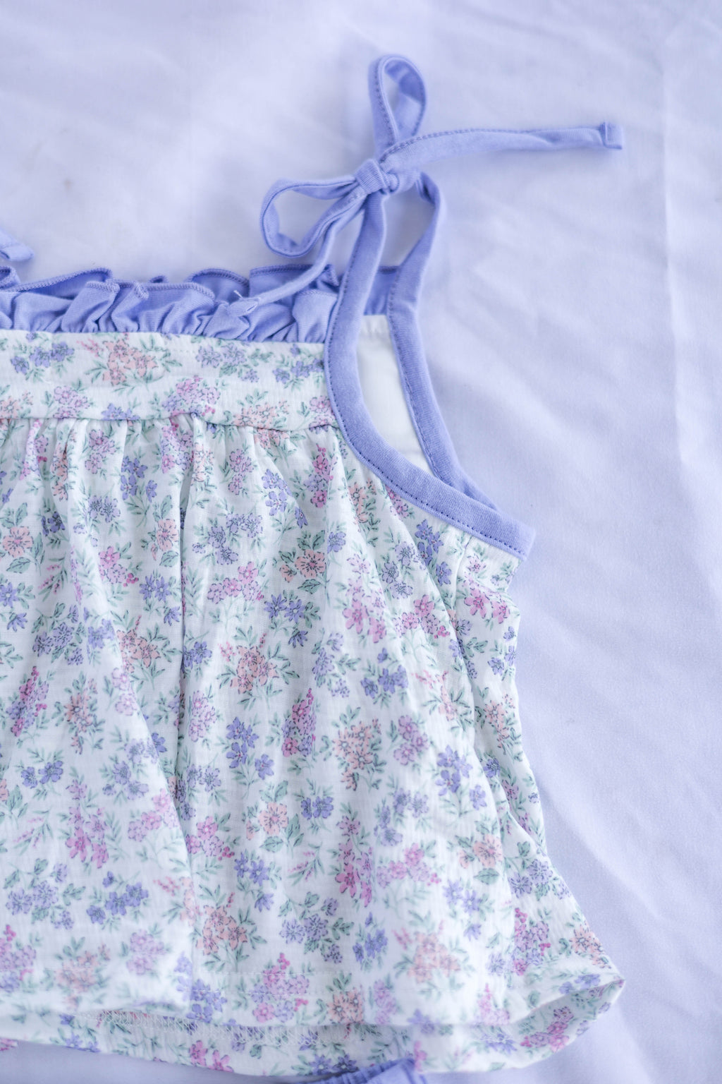 Aven Floral Top & Bloomer Set