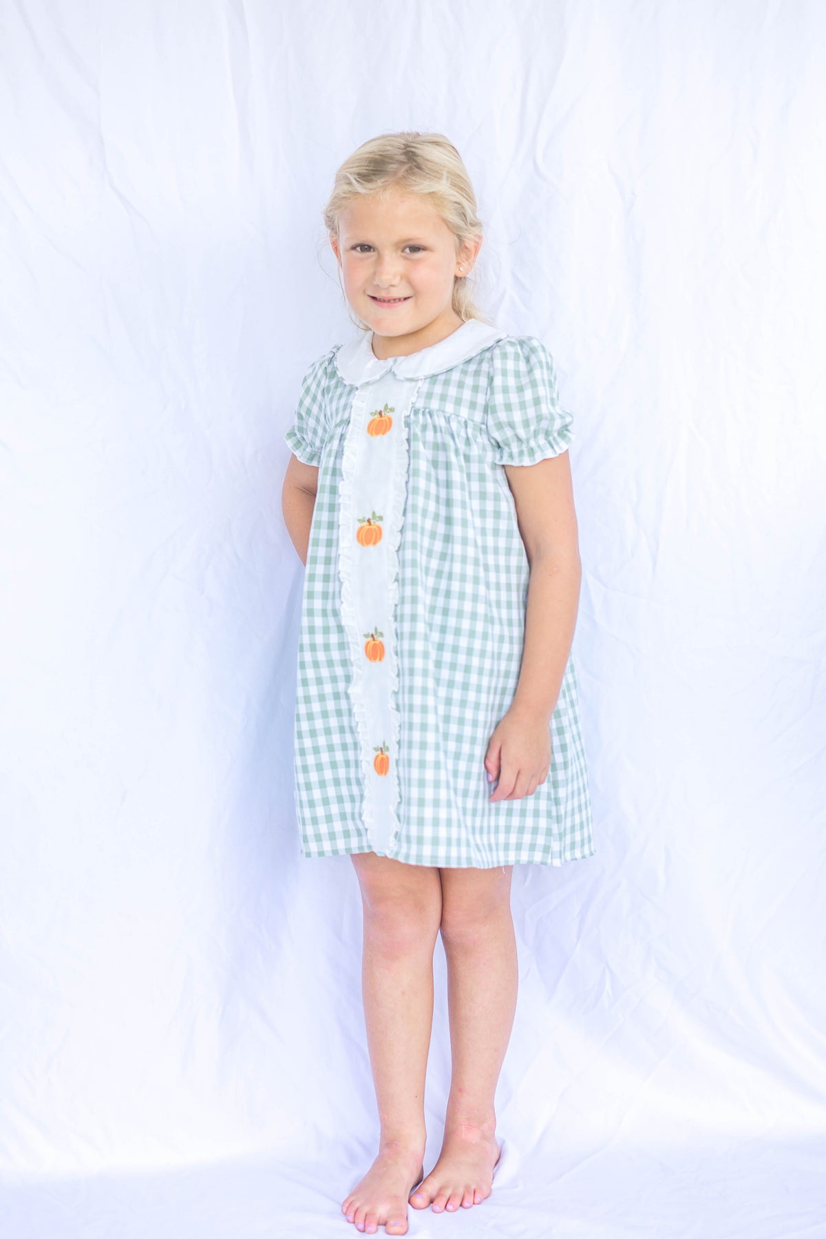 Lainey Pumpkin Dress