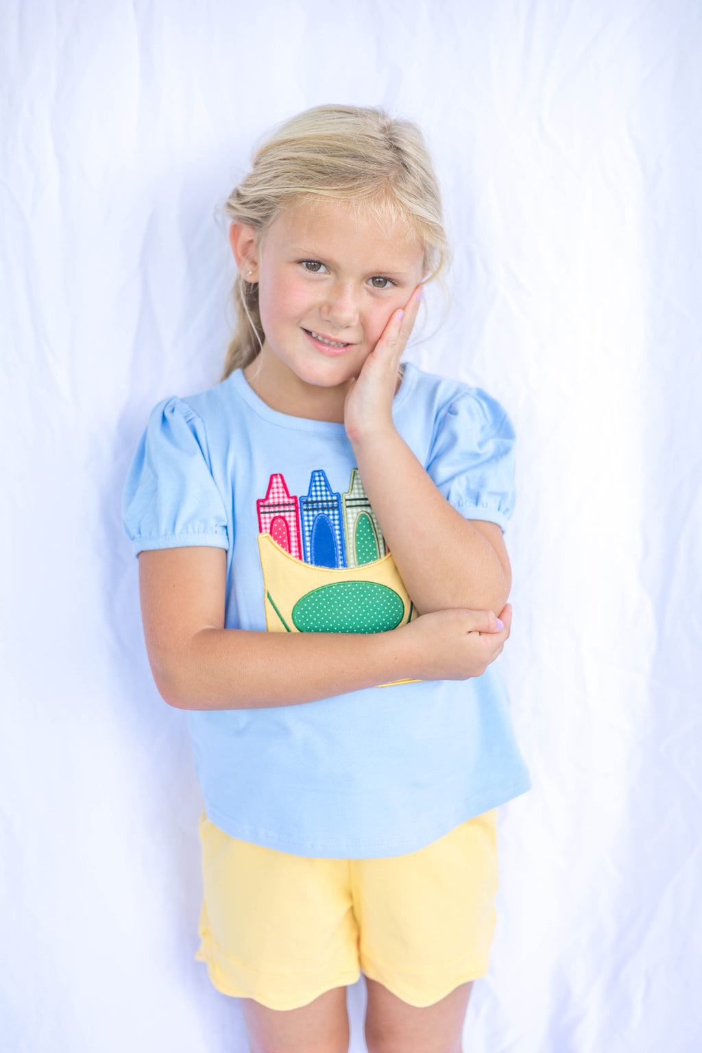 Willow Crayon Top & Shorts Set