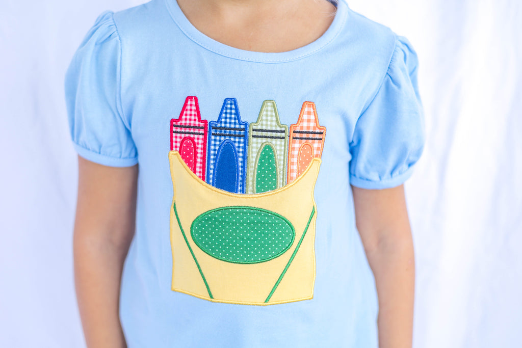 Willow Crayon Top & Shorts Set