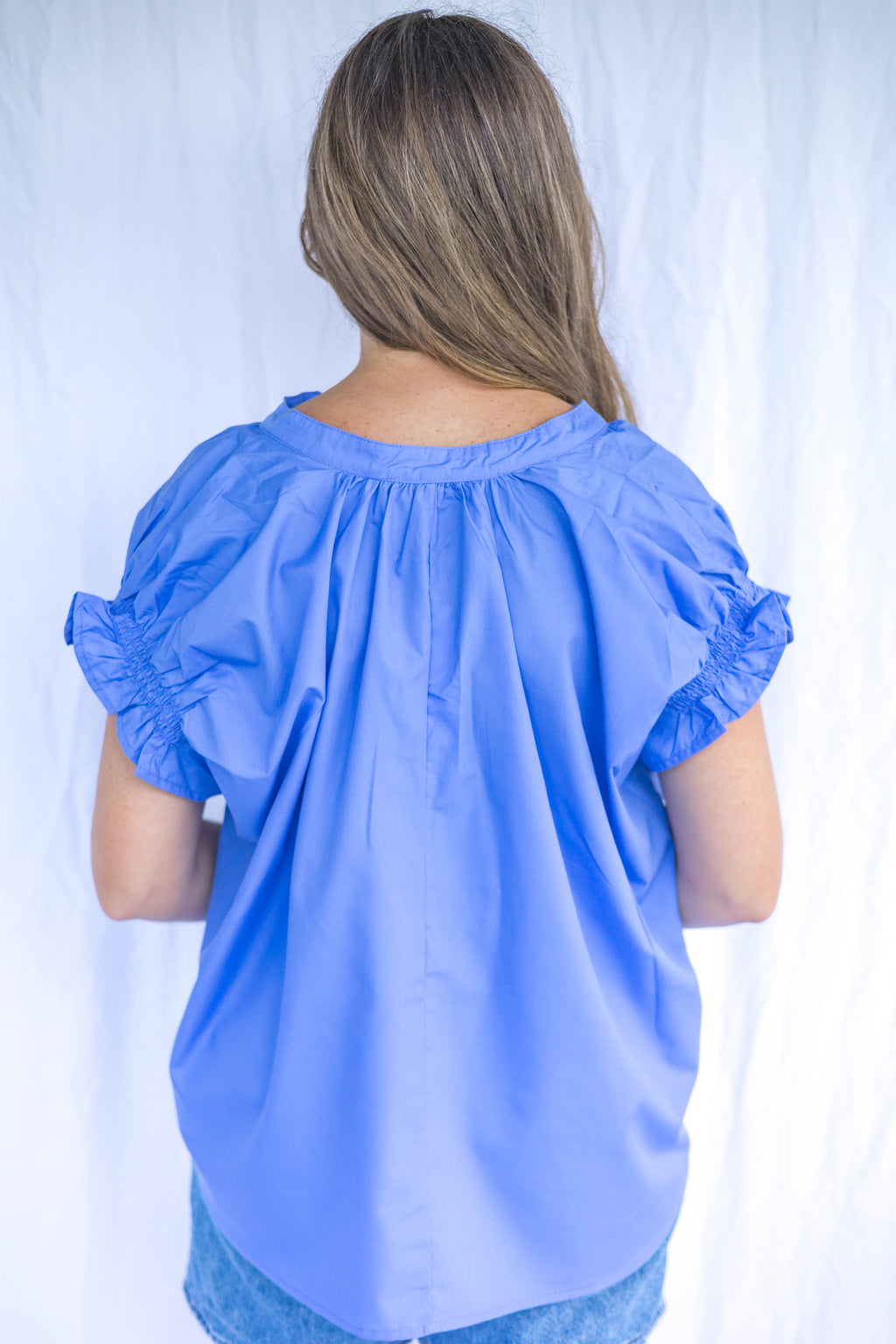 Gianna Ruffled Blouse