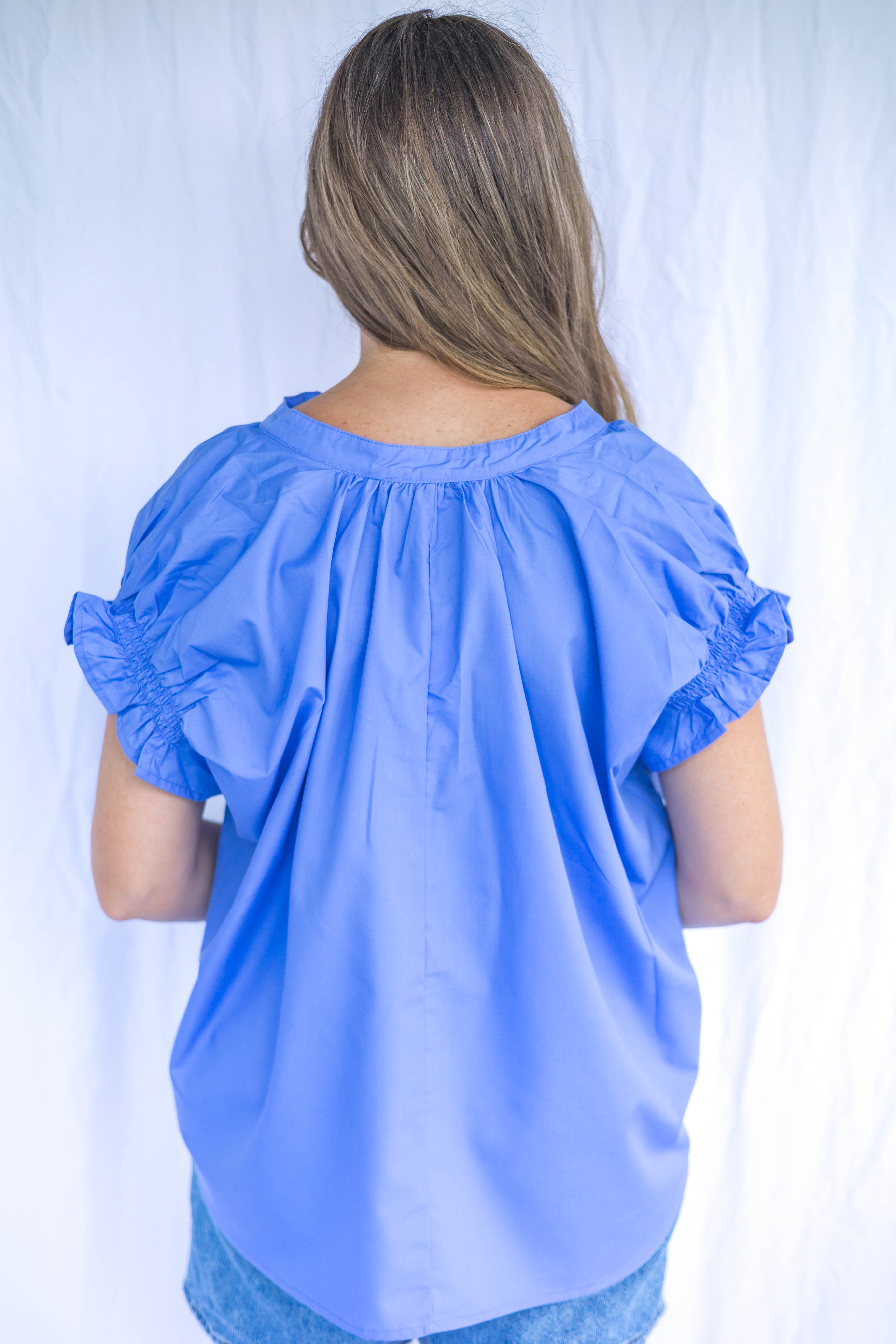 Gianna Ruffled Blouse