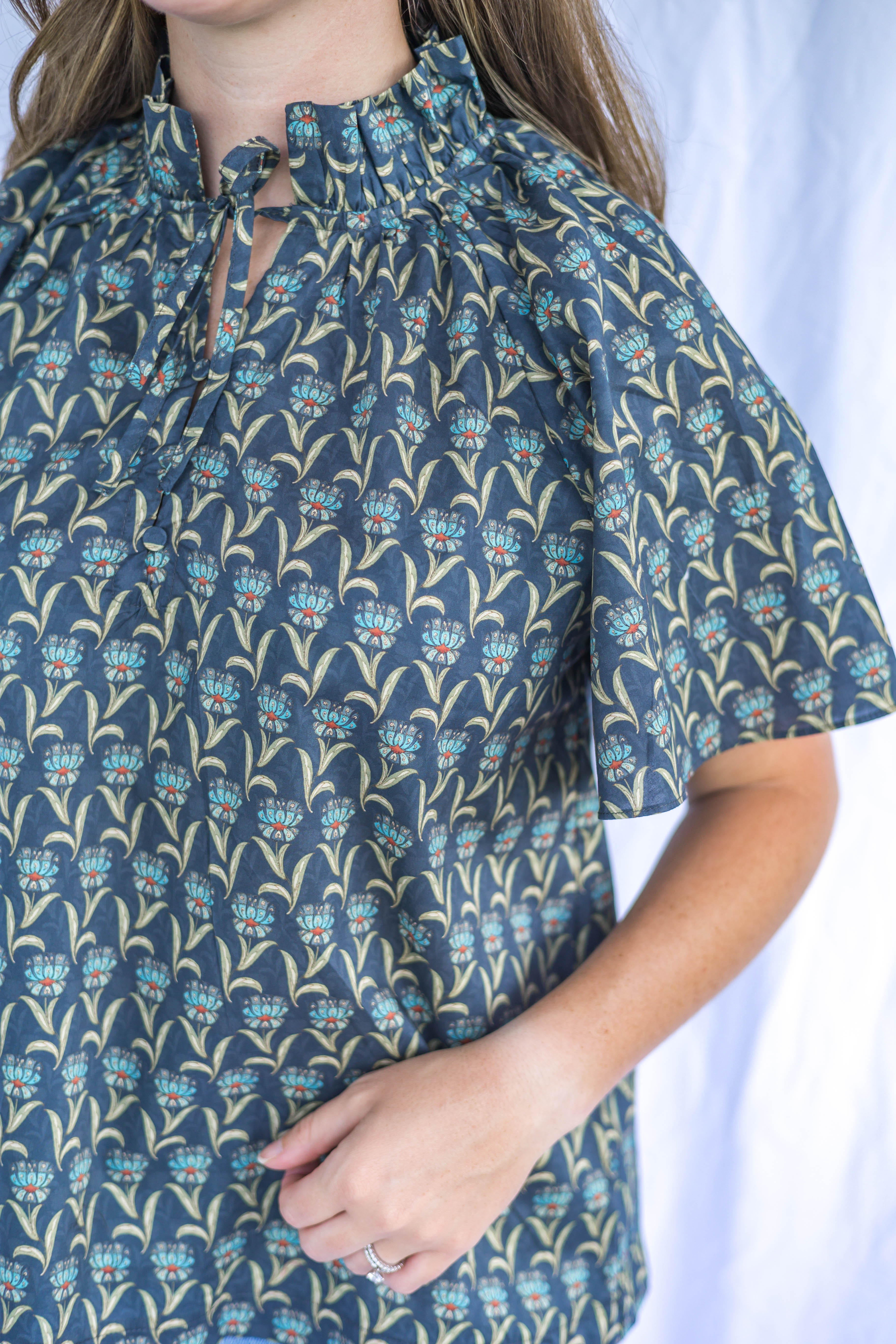 Abigail Printed Blouse