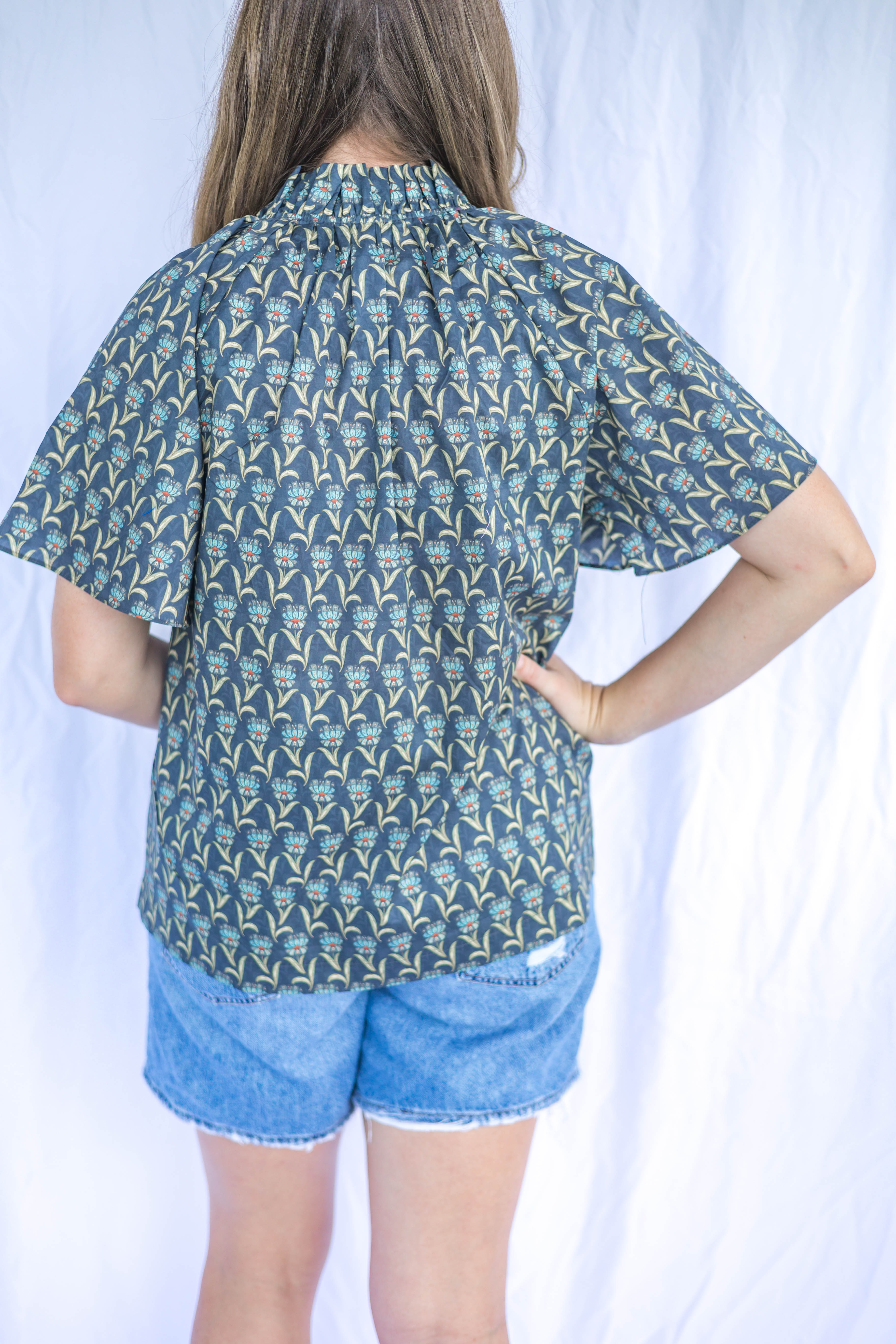 Abigail Printed Blouse
