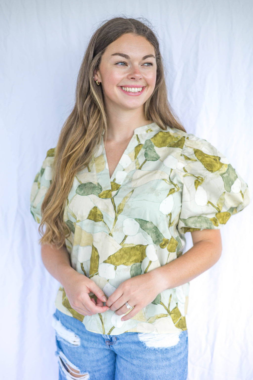 Ivie Floral Blouse