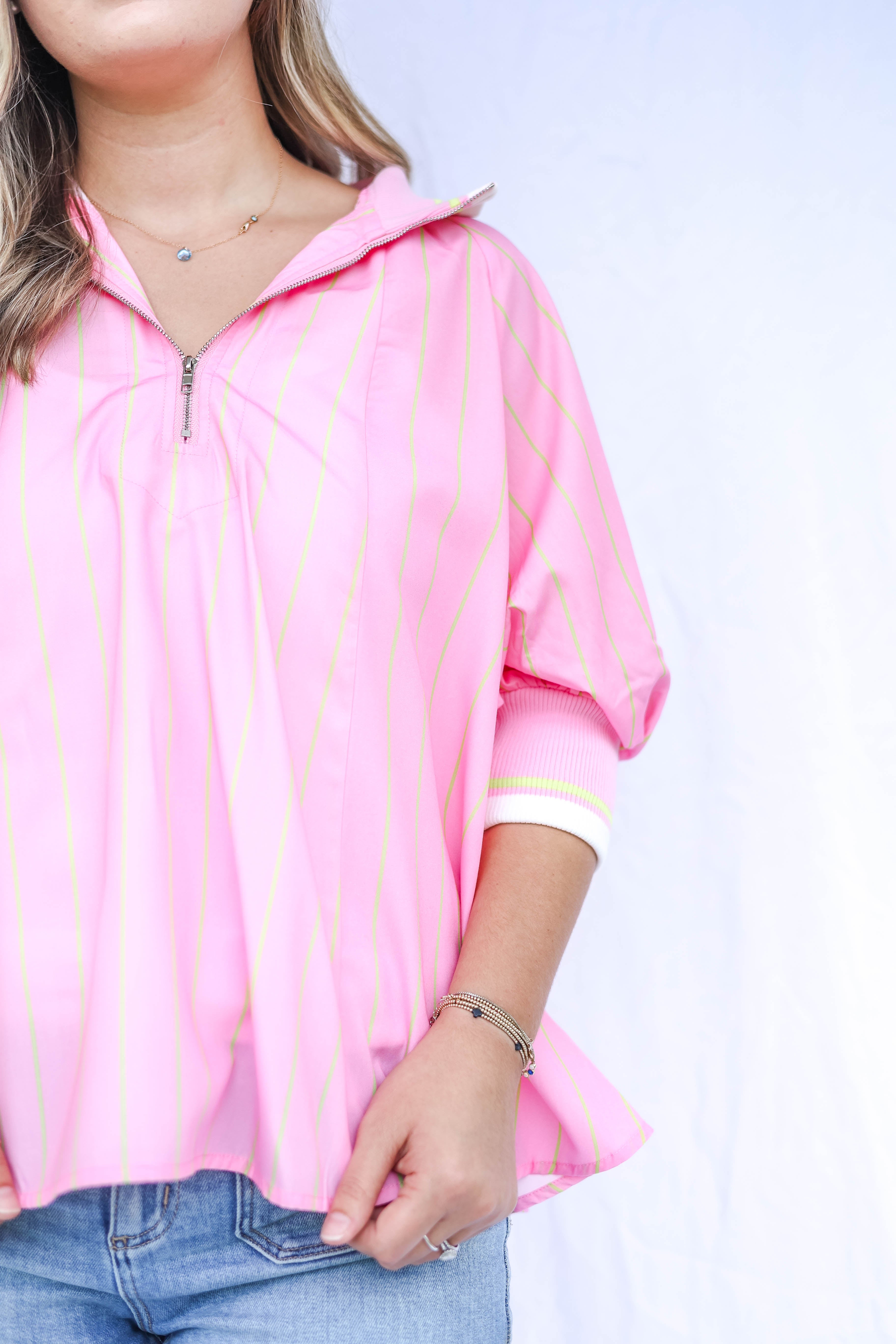 Mila Zipped Blouse
