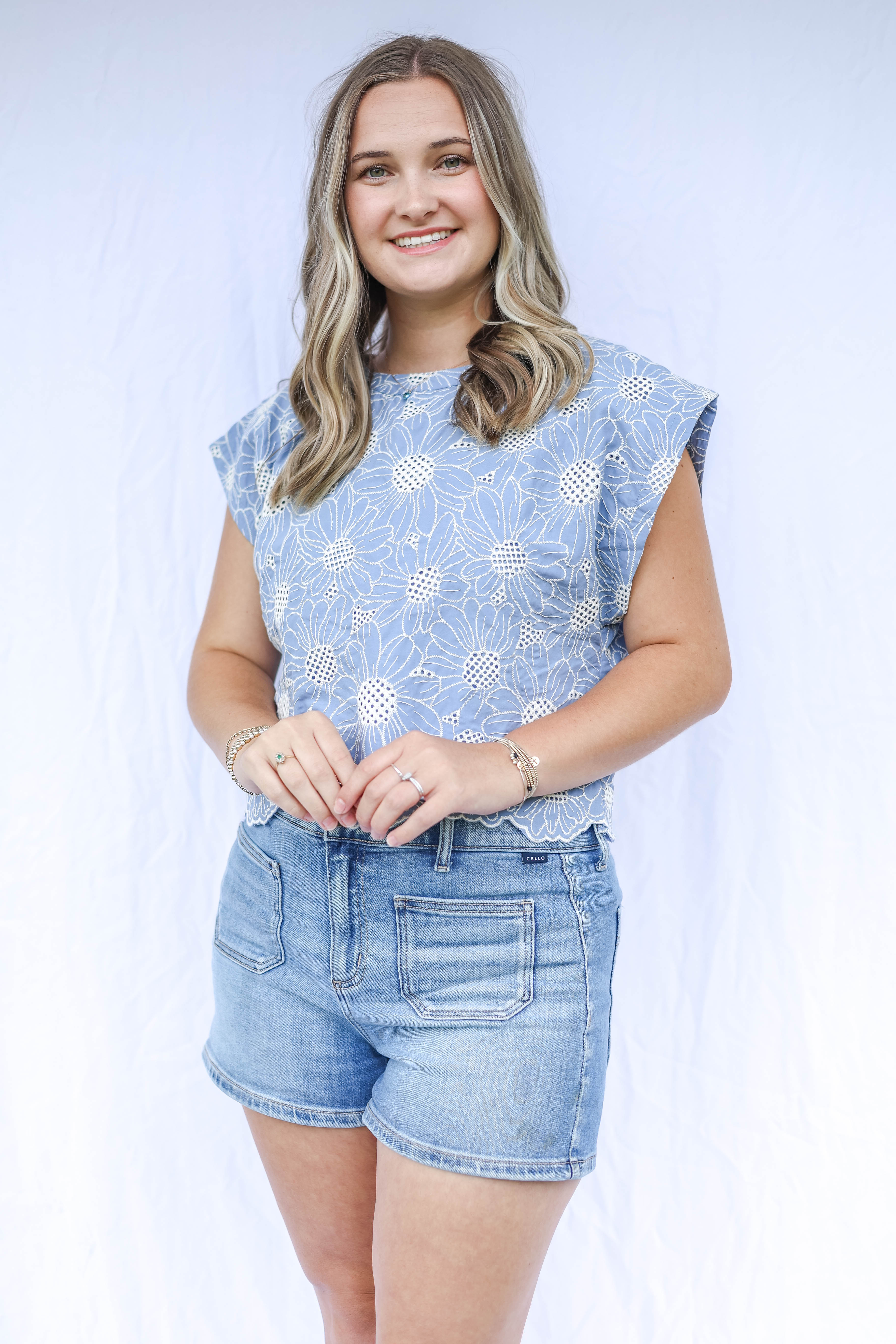 Madison Scallop Blouse