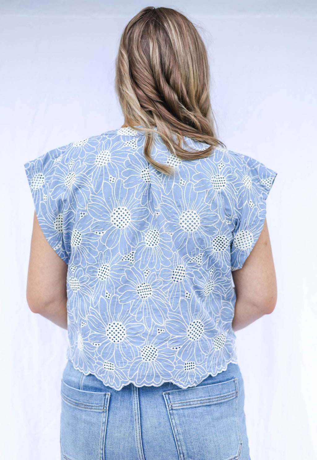 Madison Scallop Blouse