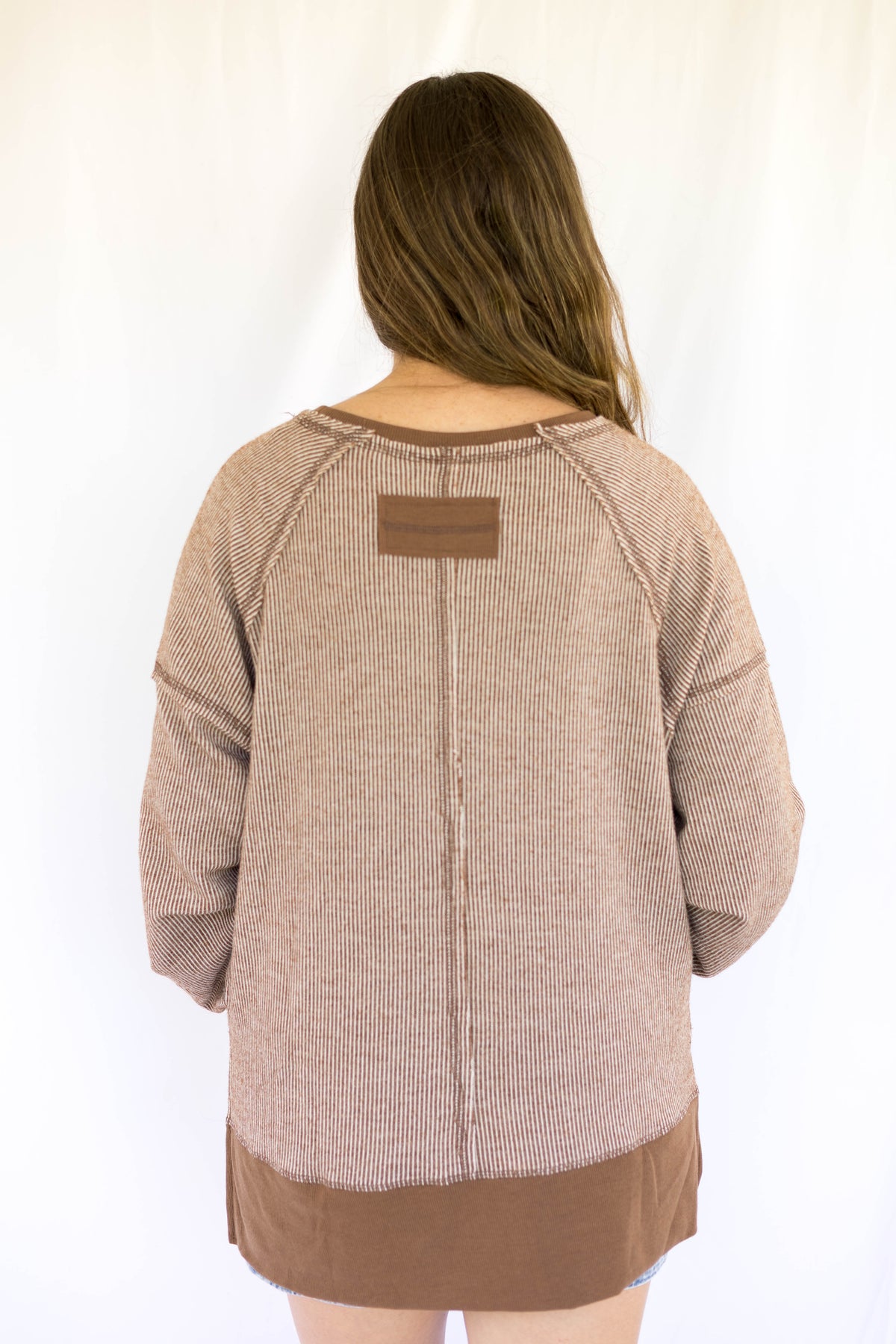 Addison Waffle Pullover